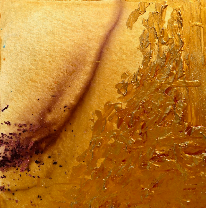 Molten Gold (65.5cm_65.5cm)