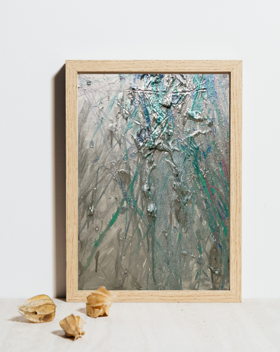 Electric Drizzle (50cm_70cm) — In Situ
