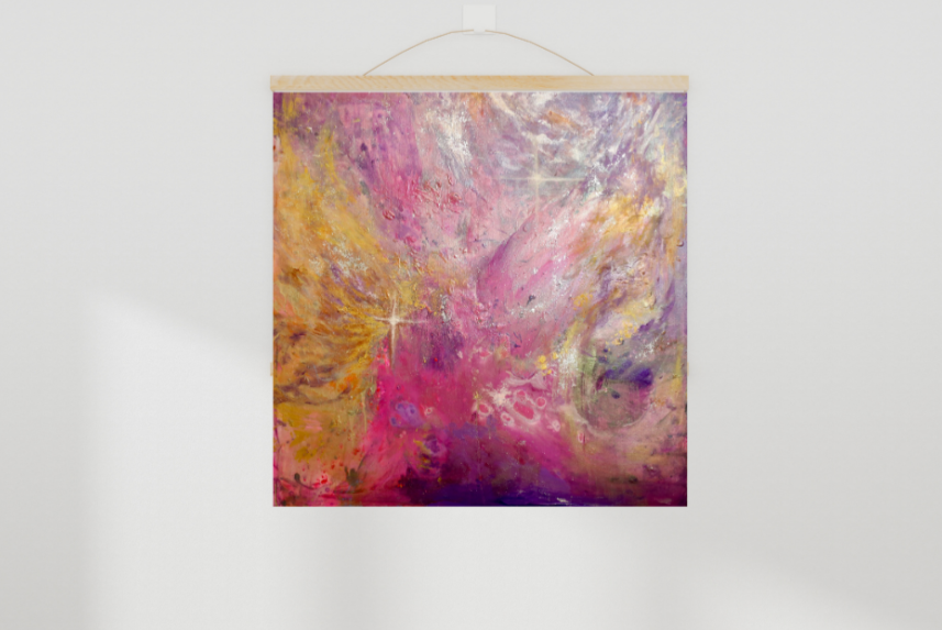Nova's Radiance (100cm_100cm) — In Situ