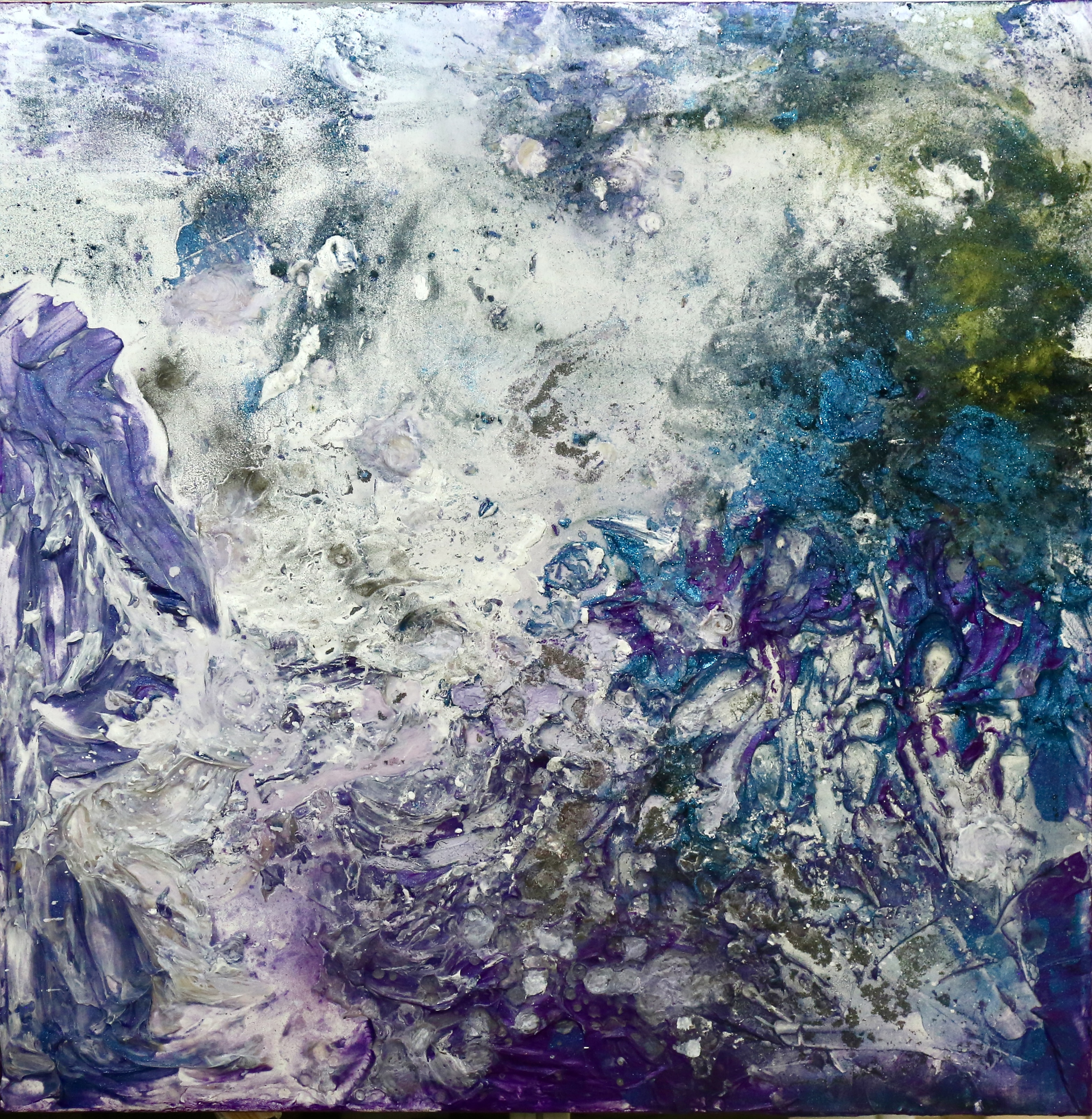 Crystalline Depths (100cm_100cm)