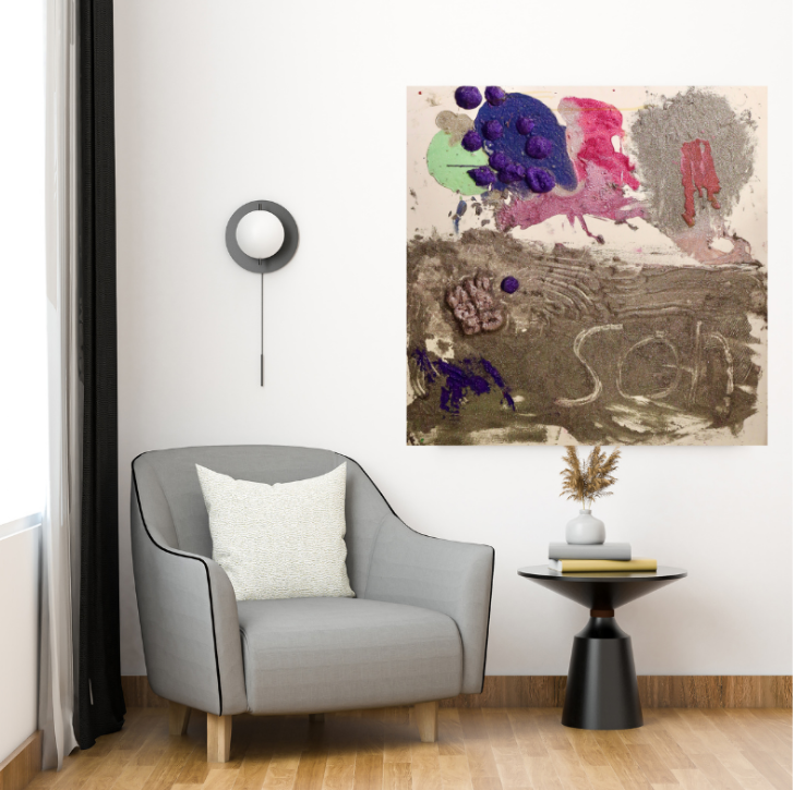 Elemental Inception (100cm_100cm) — In Situ