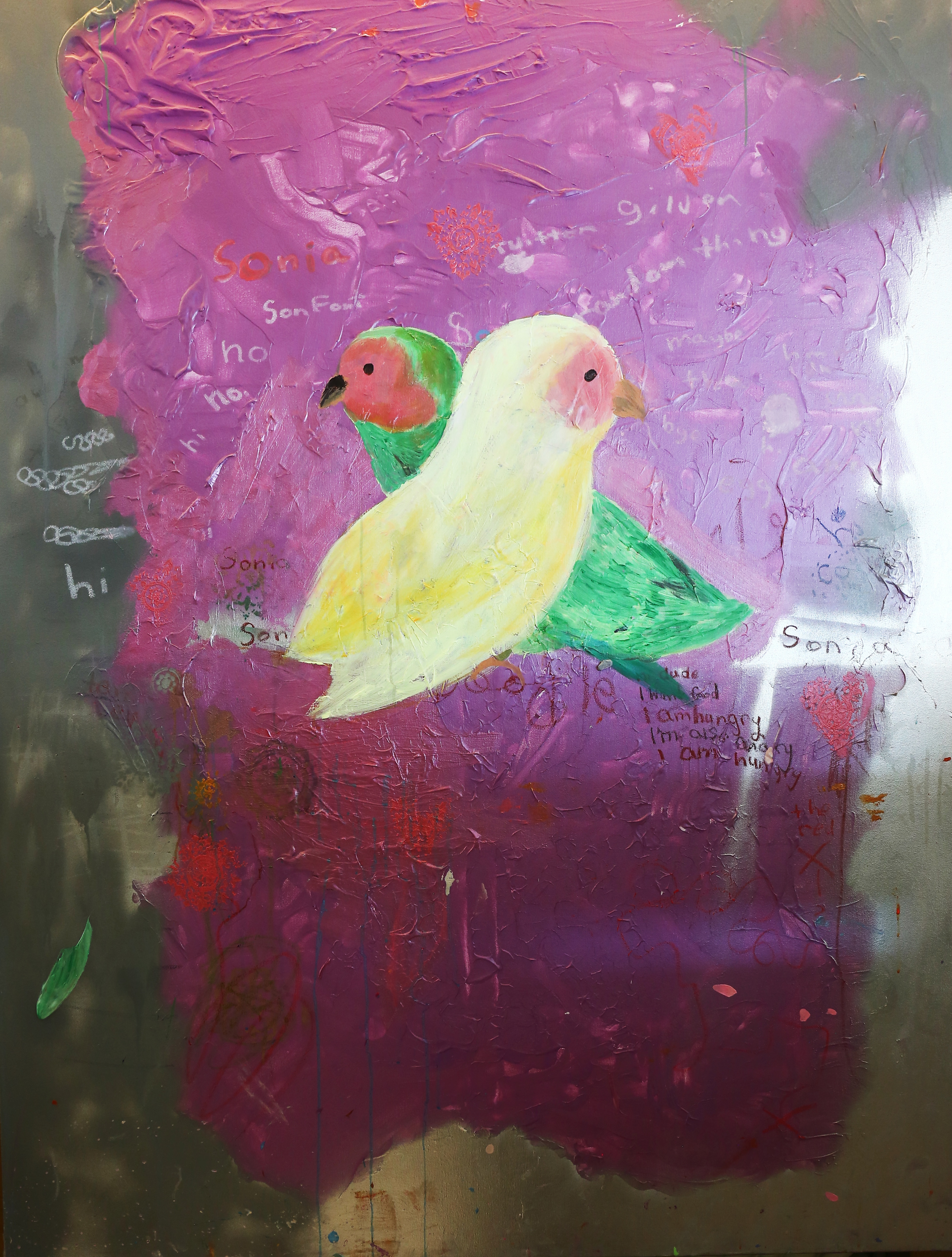 Avian Whispers (150cm_200cm)
