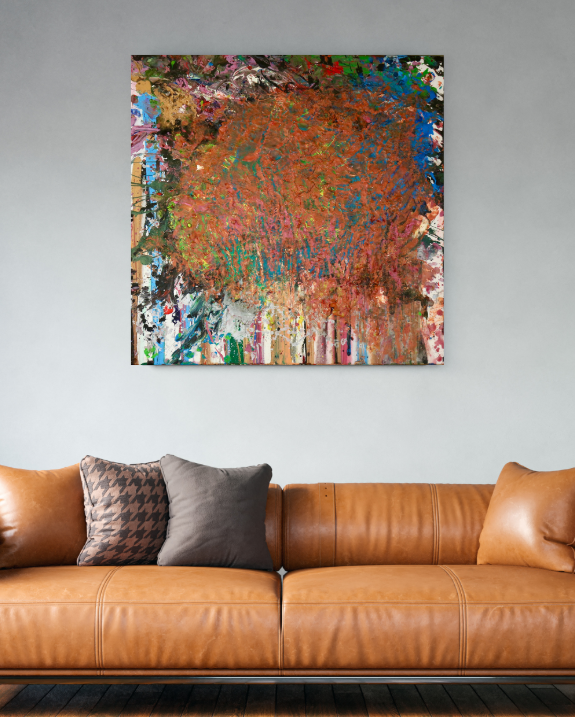 Core and Cascade (100cm_100cm) — In Situ