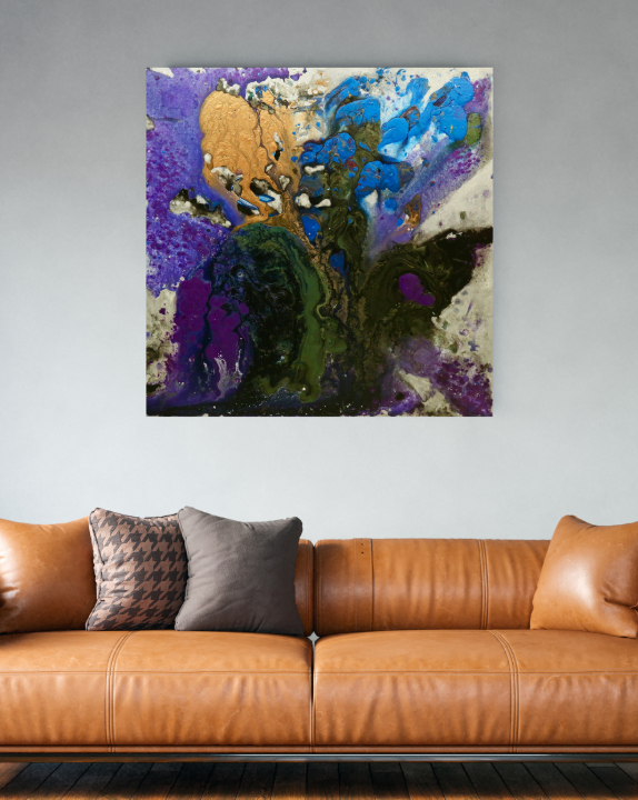 Abyssal Jewel (100cm_100cm) — In Situ