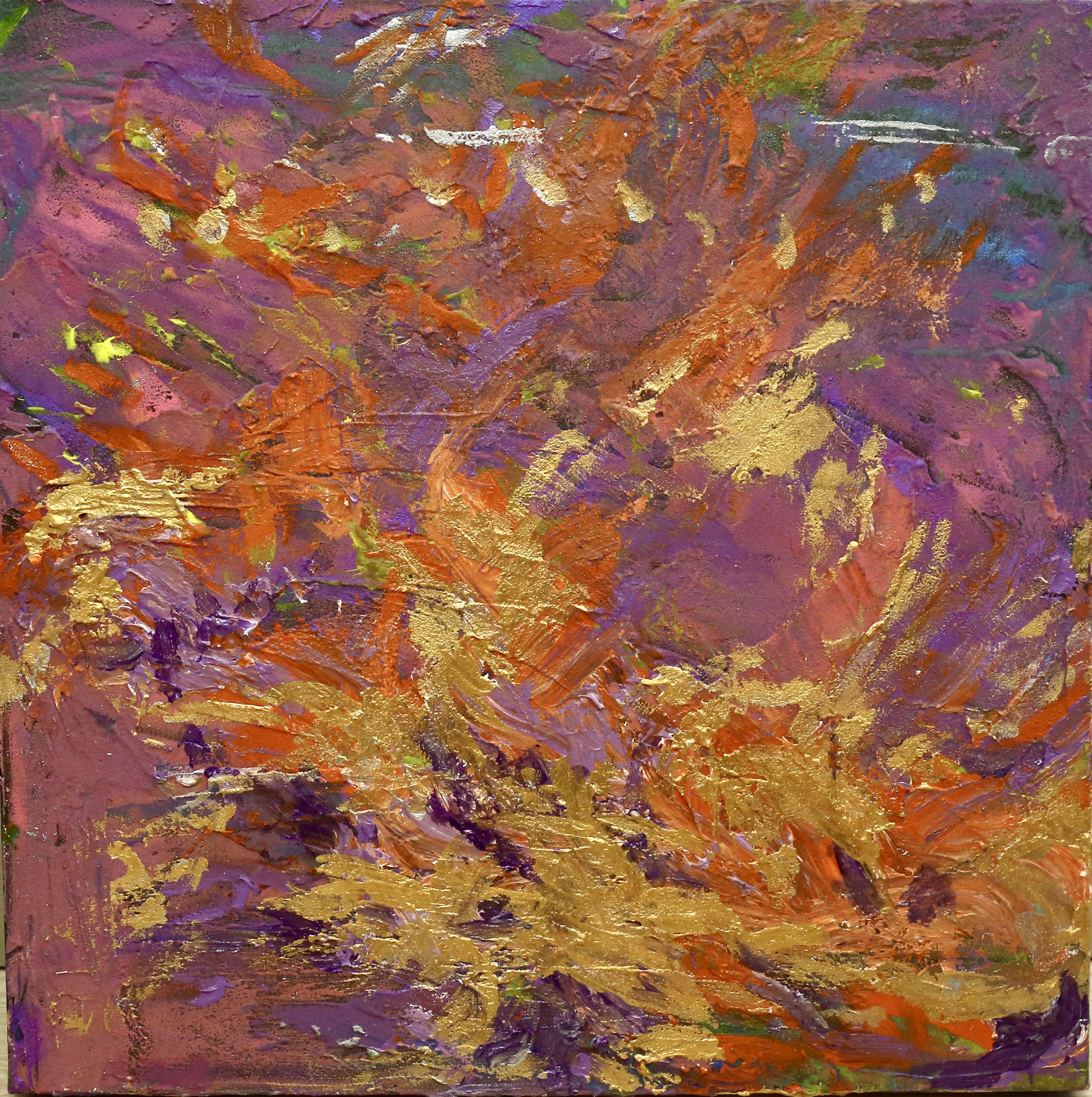 Golden Phoenix (50cm_50cm)