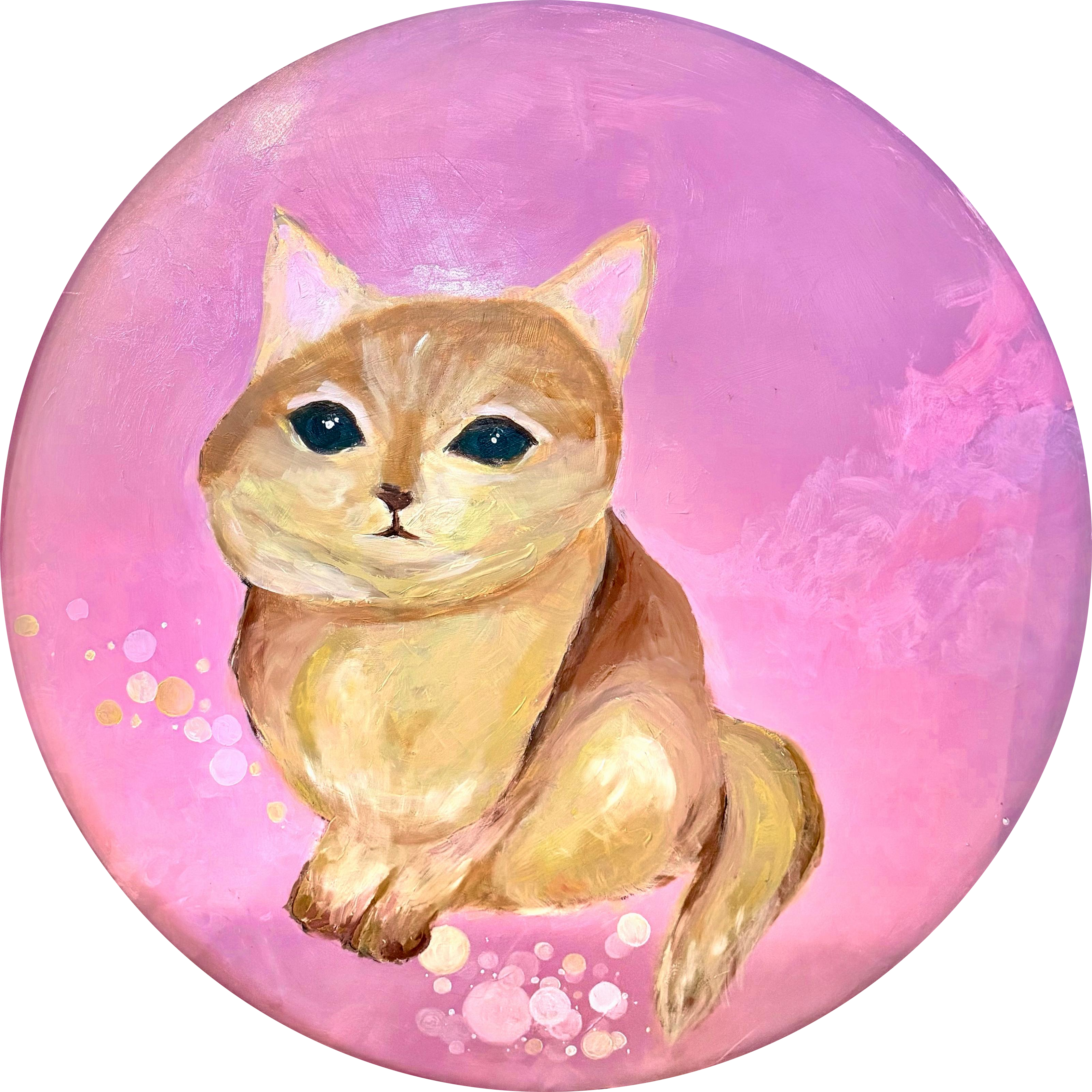 Cotton Candy Cat (Ø 100 cm)