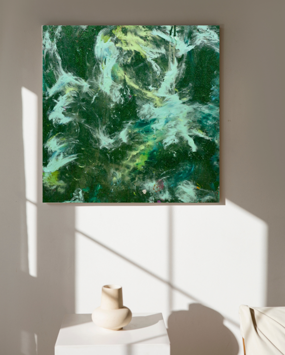Forest Mists (50cm_50cm) — In Situ