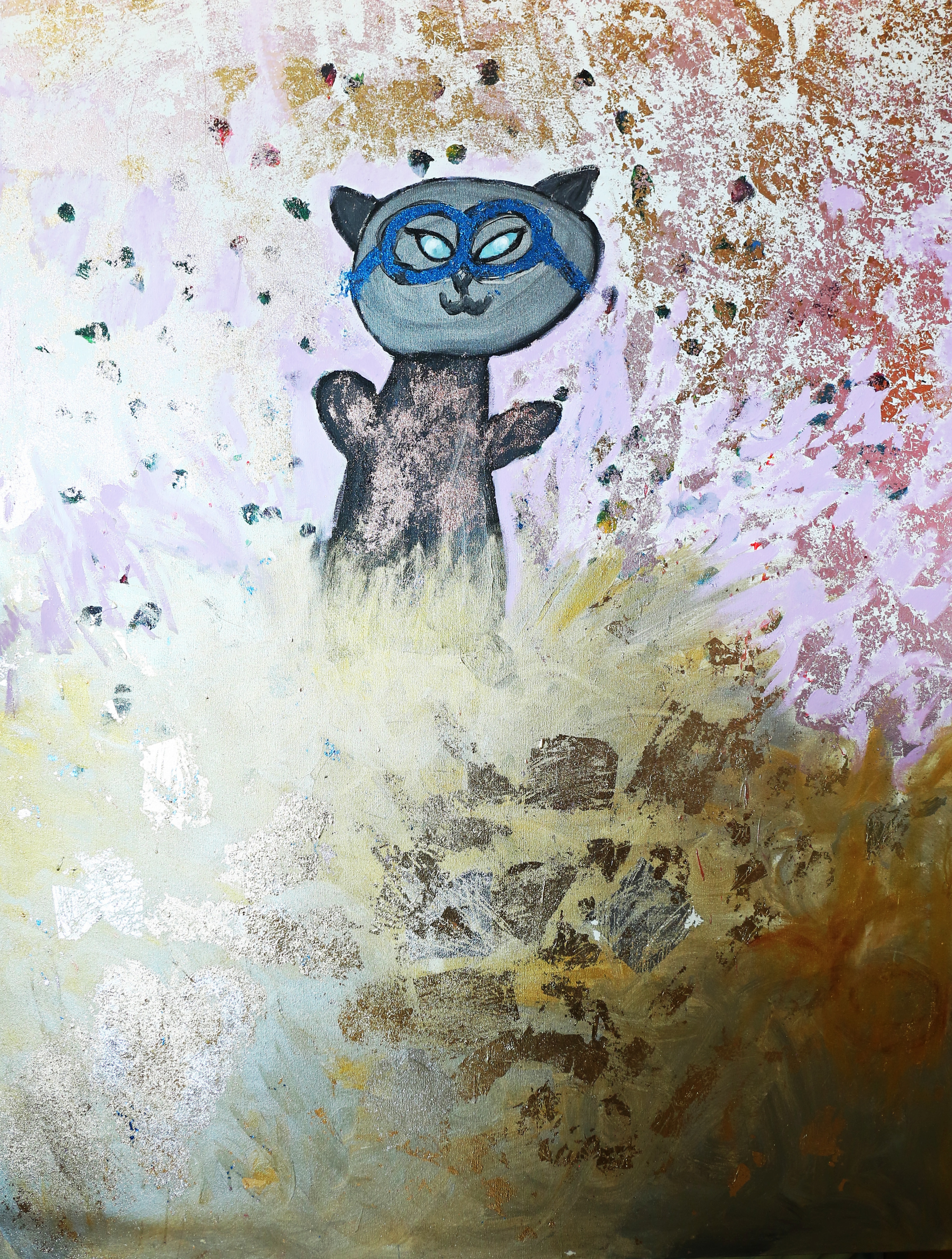 The Masked Companion (150cm_200cm)