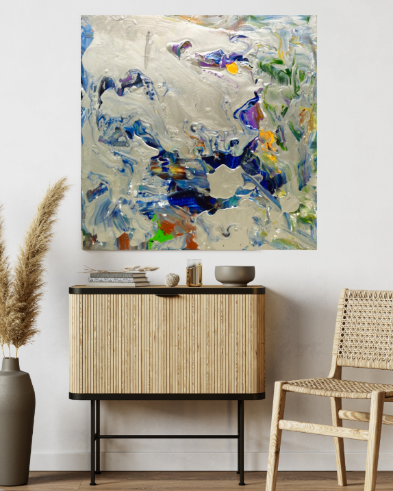 Frozen Jewels (50cm_50cm) — In Situ