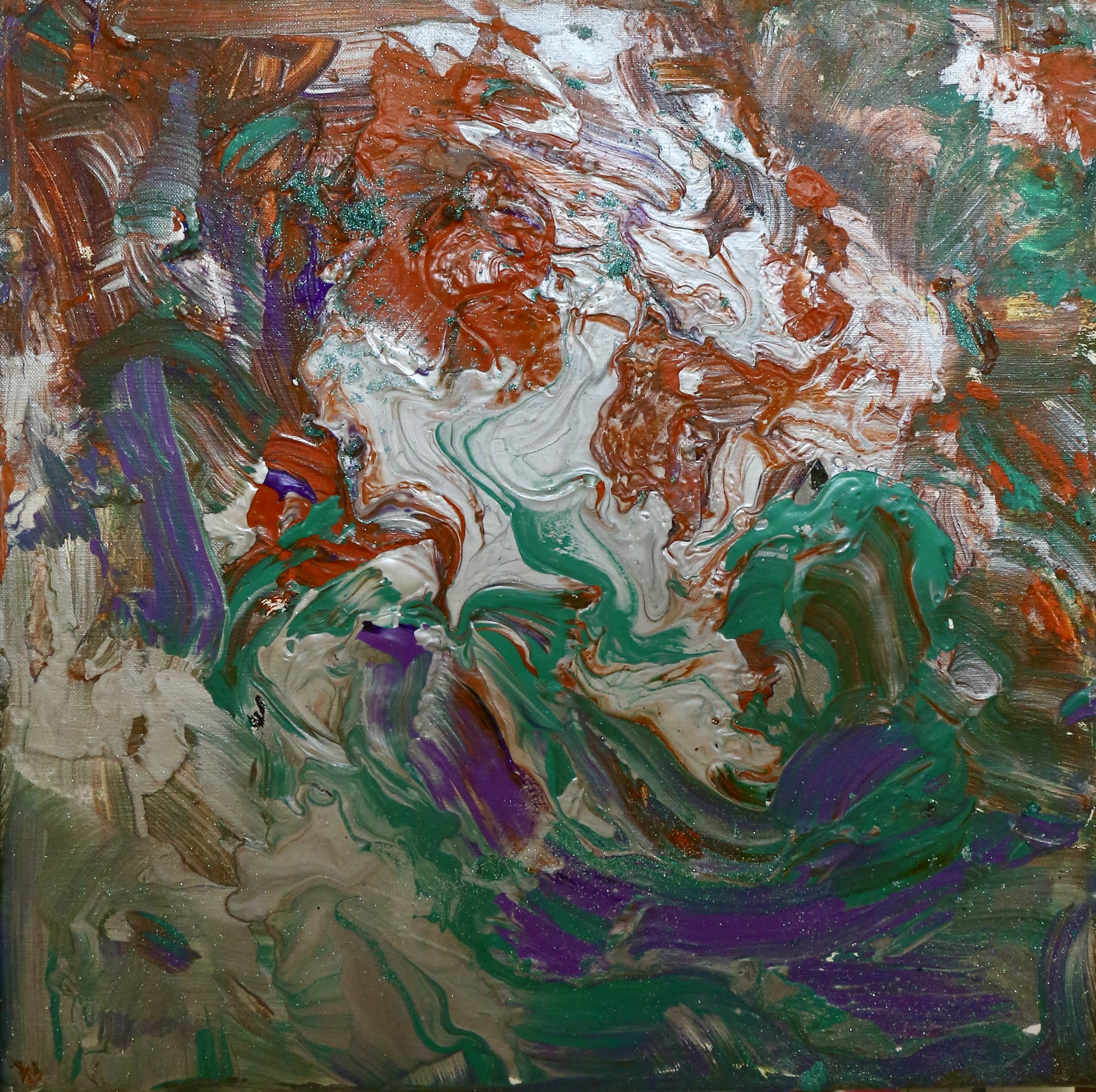 Emerald Vortex (50cm_50cm)