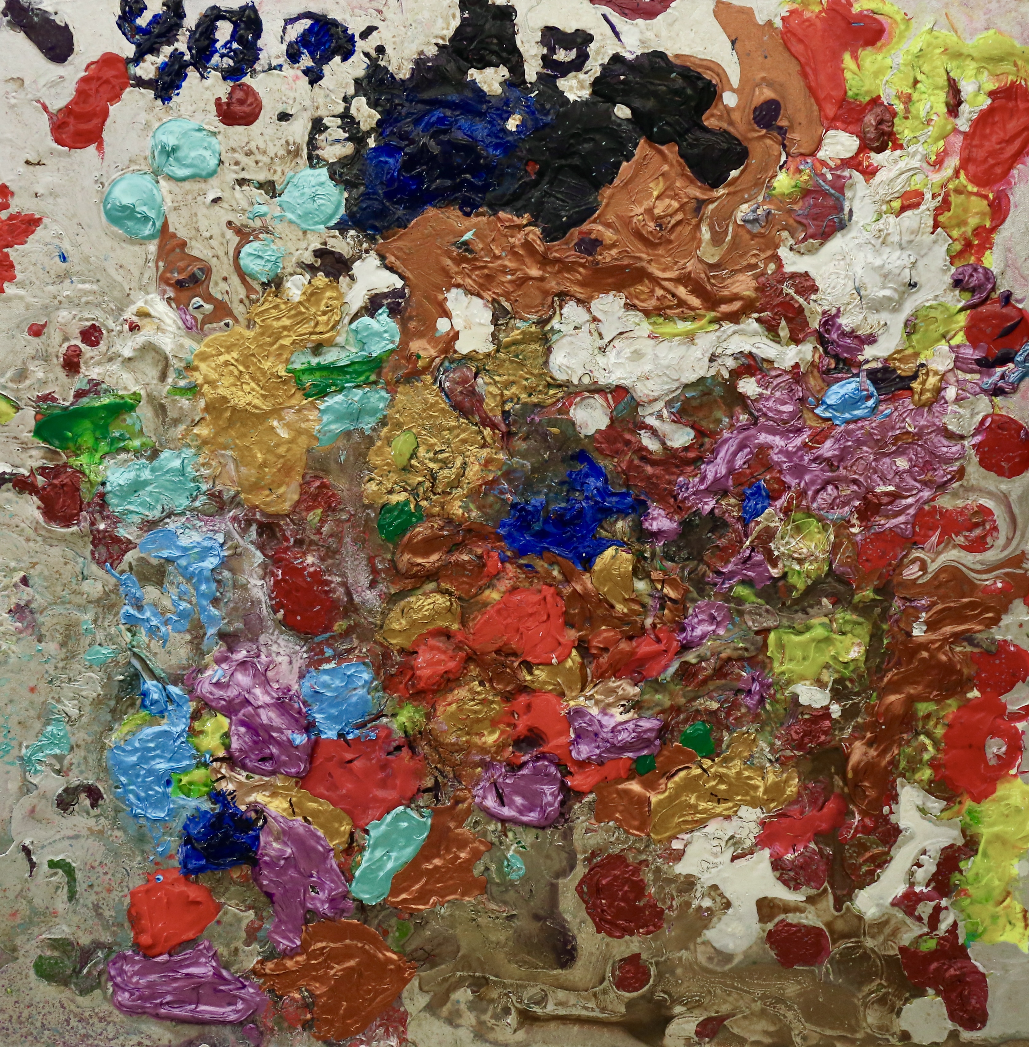 Clustered Brilliance (100cm_100cm)