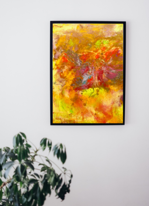 Sunstone's Radiant Core (50cm_70cm) — In Situ