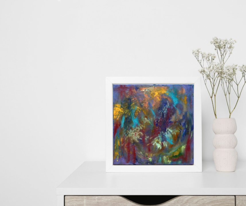 Twilight Echoes (30cm_30cm) — In Situ