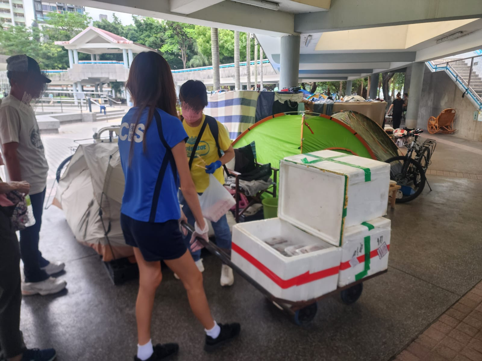 Meal delivery team