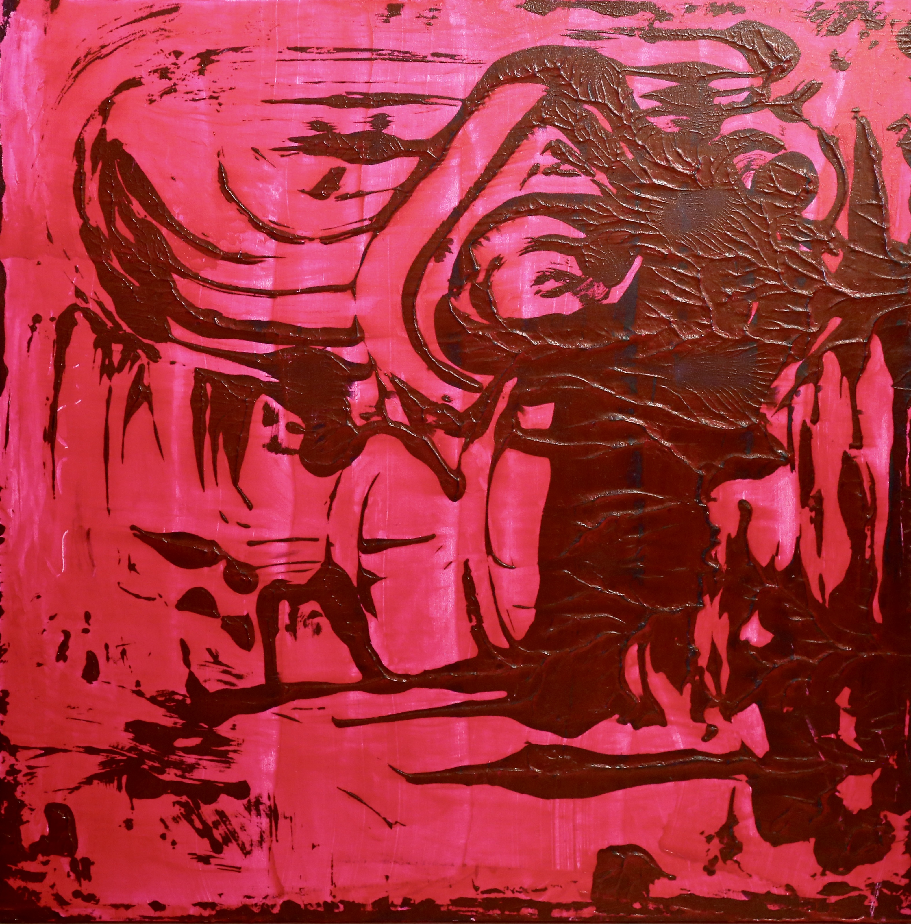 Monochromatic Gestural Abstractions