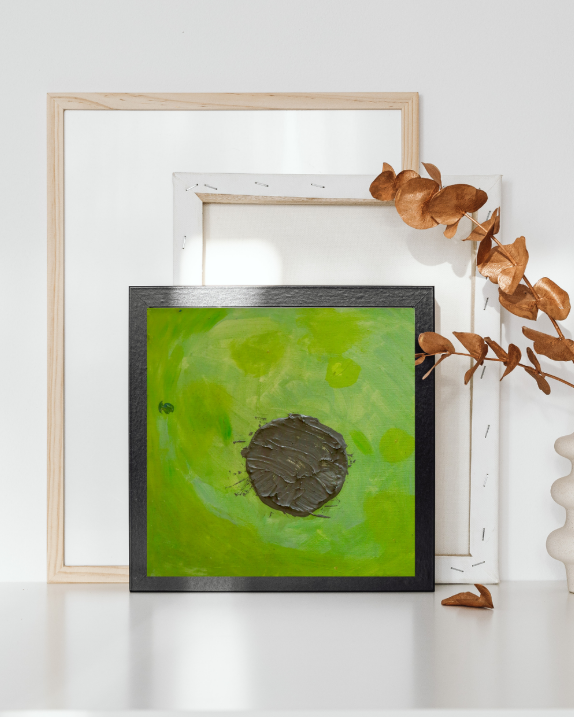 Lichen Portal (40cm_40cm) — In Situ