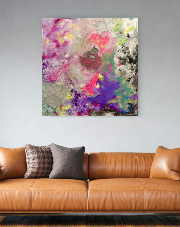 Cosmic Swirl (100cm_100cm) — In Situ