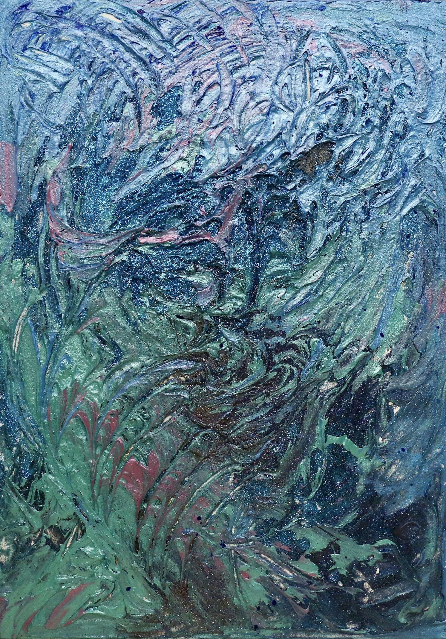 Oceanic Shimmer (50cm_70cm)