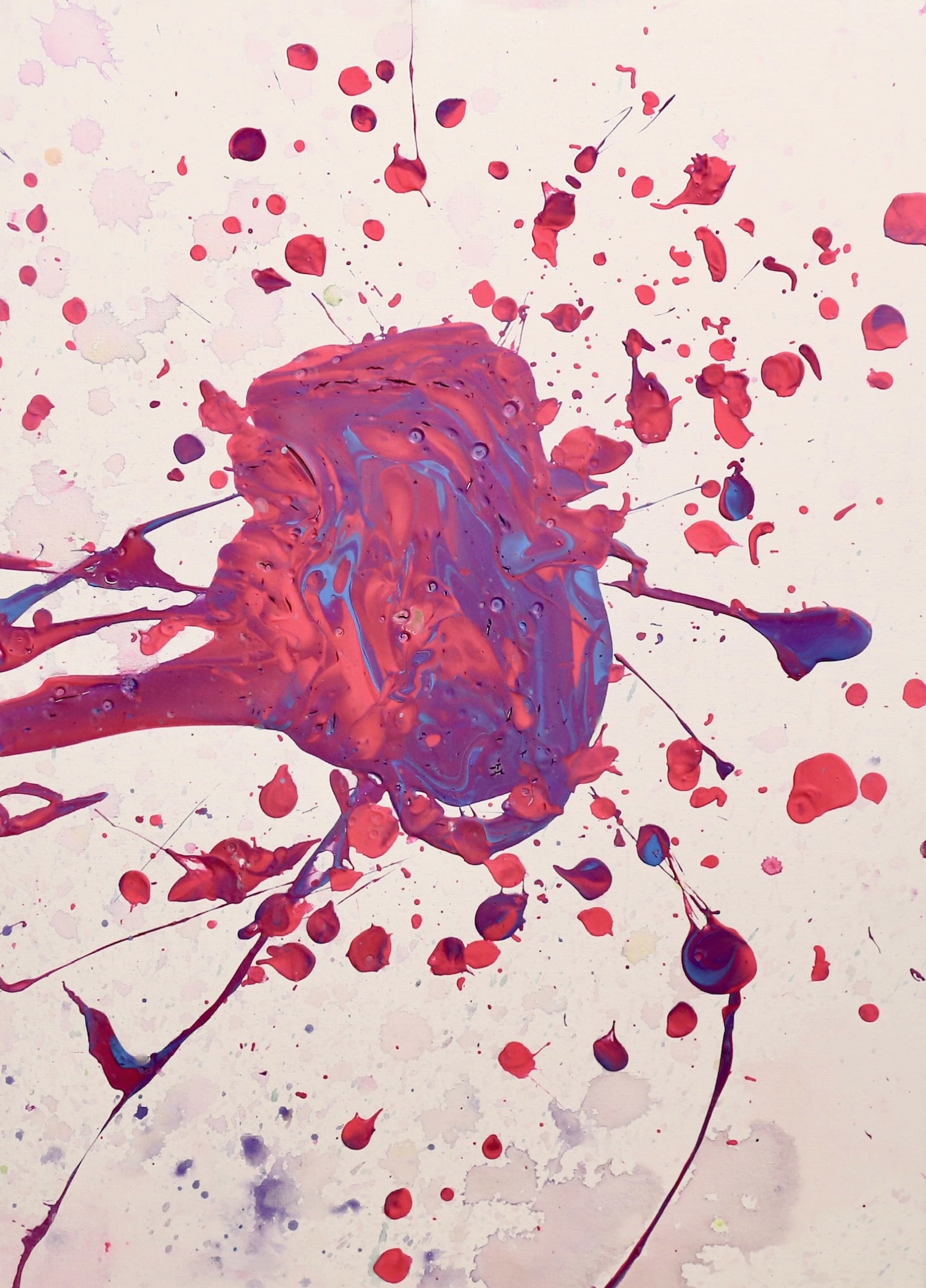 Fuchsia Burst (50cm_70cm)