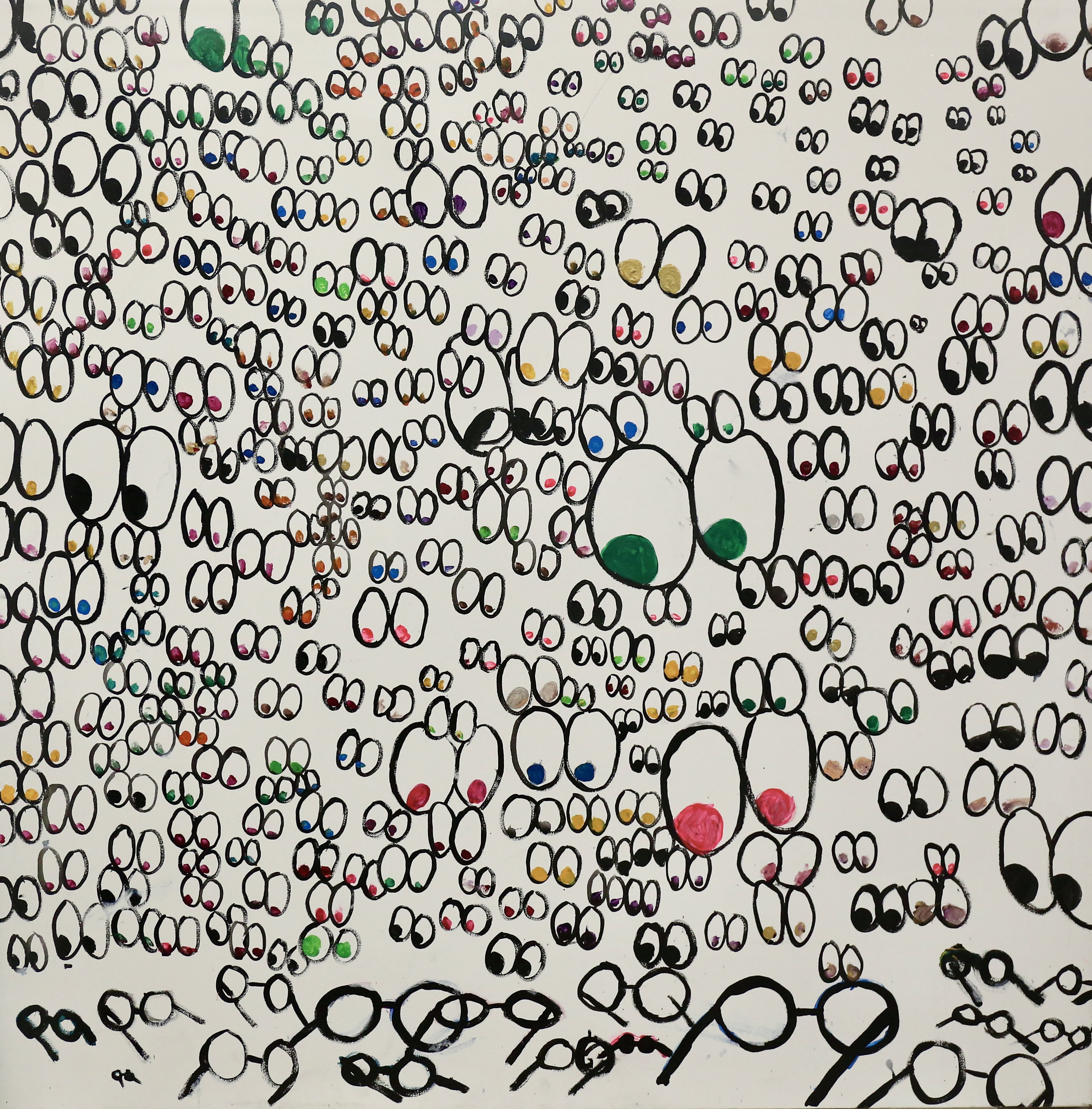 The Observer's Field (100cm_100cm)