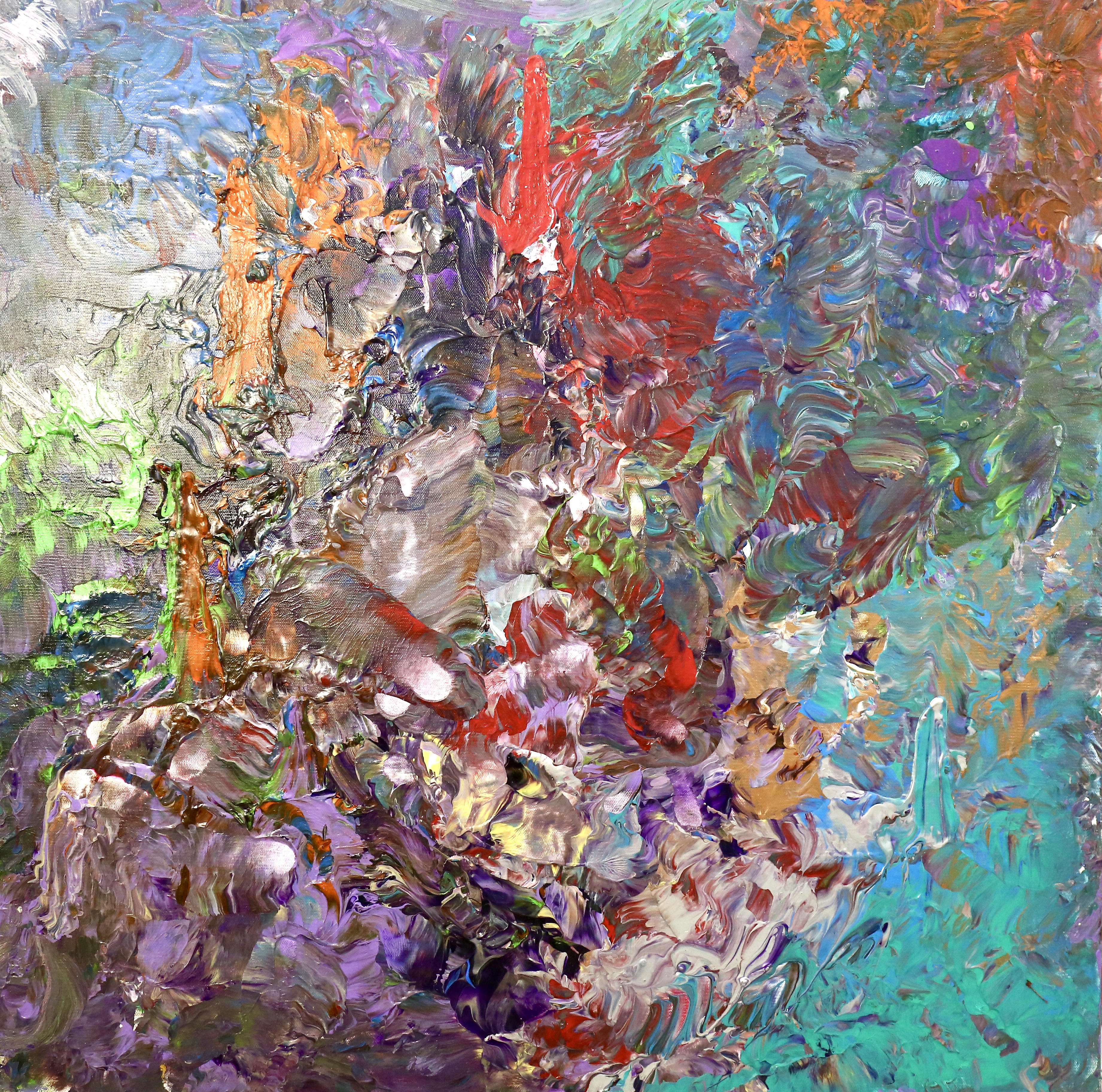Chromatic Collision (100cm_100cm)