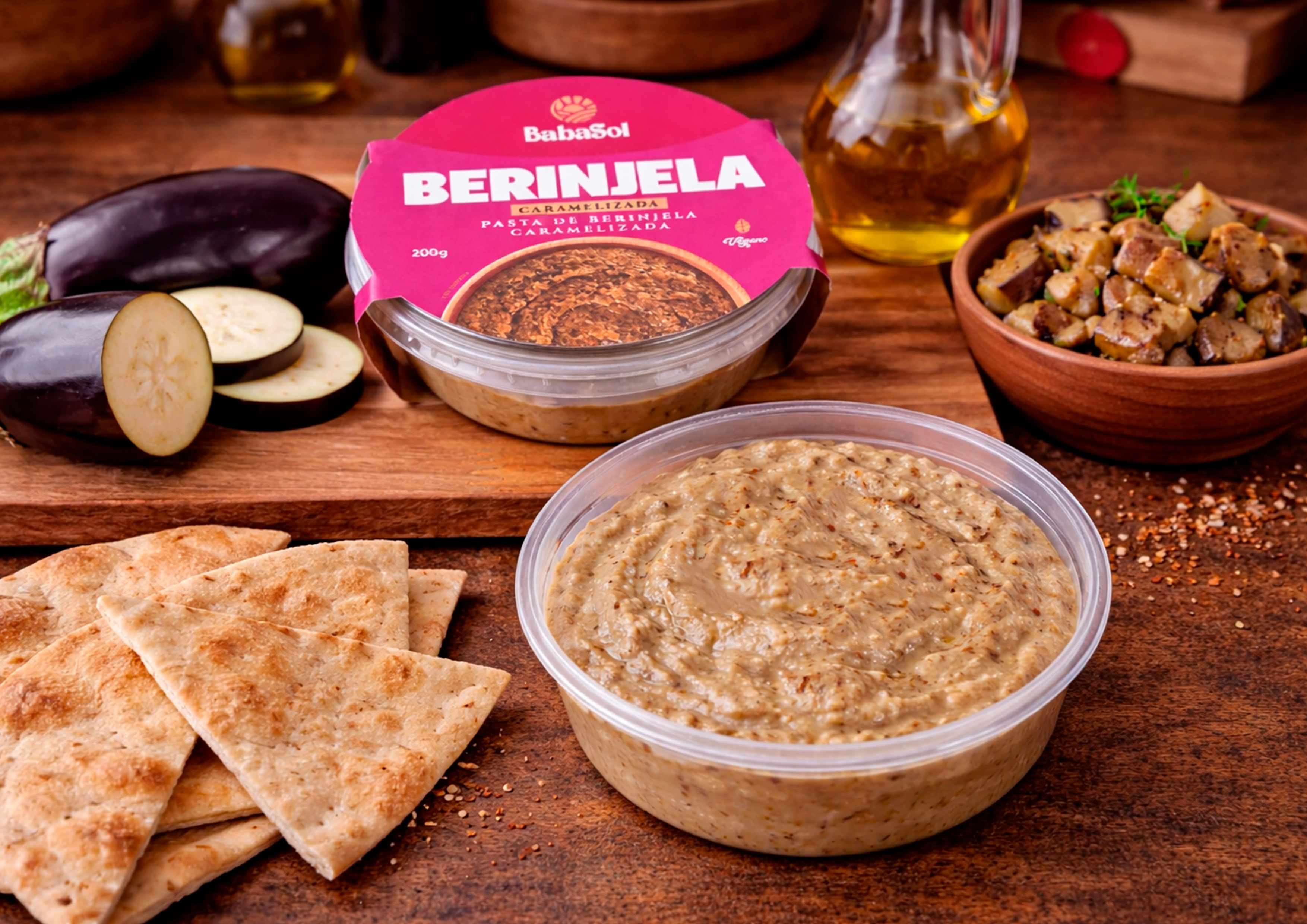 Berinjela Caramelizada