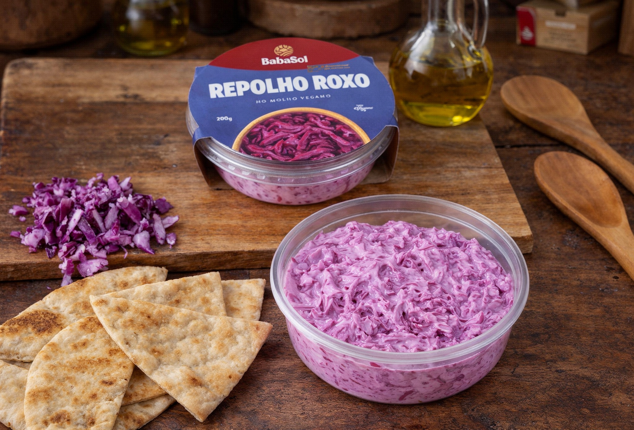 Repolho Roxo no Molho Vegano