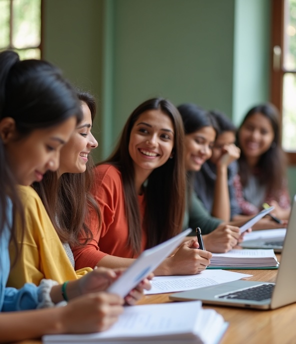 Students in Mauritius