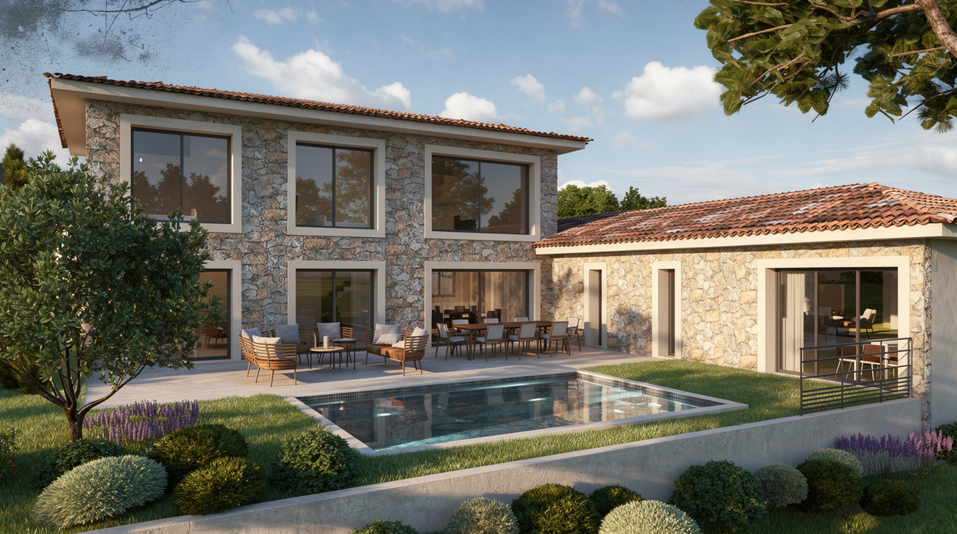 Maison provençale R+1