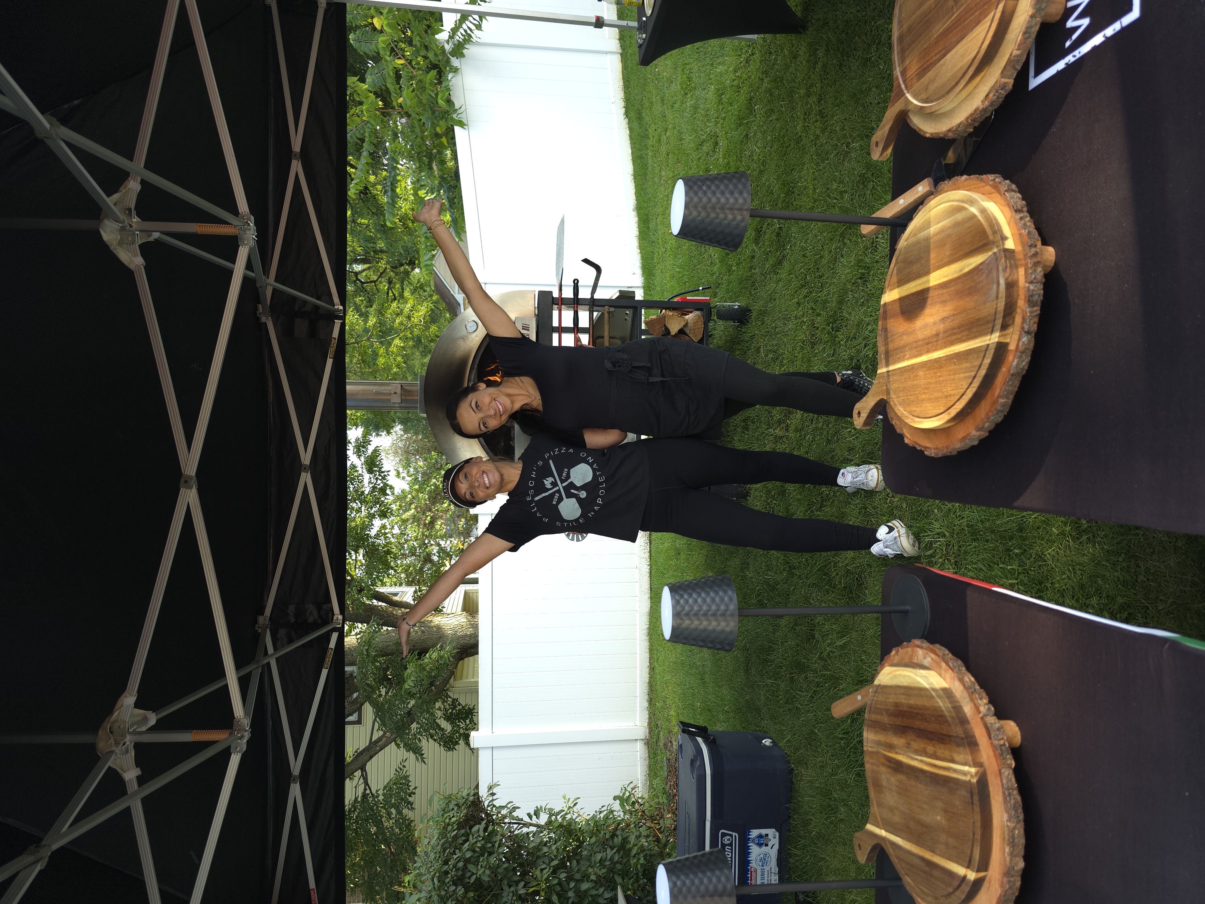 Palleschi Pizza Catering September event with fresh pizzas