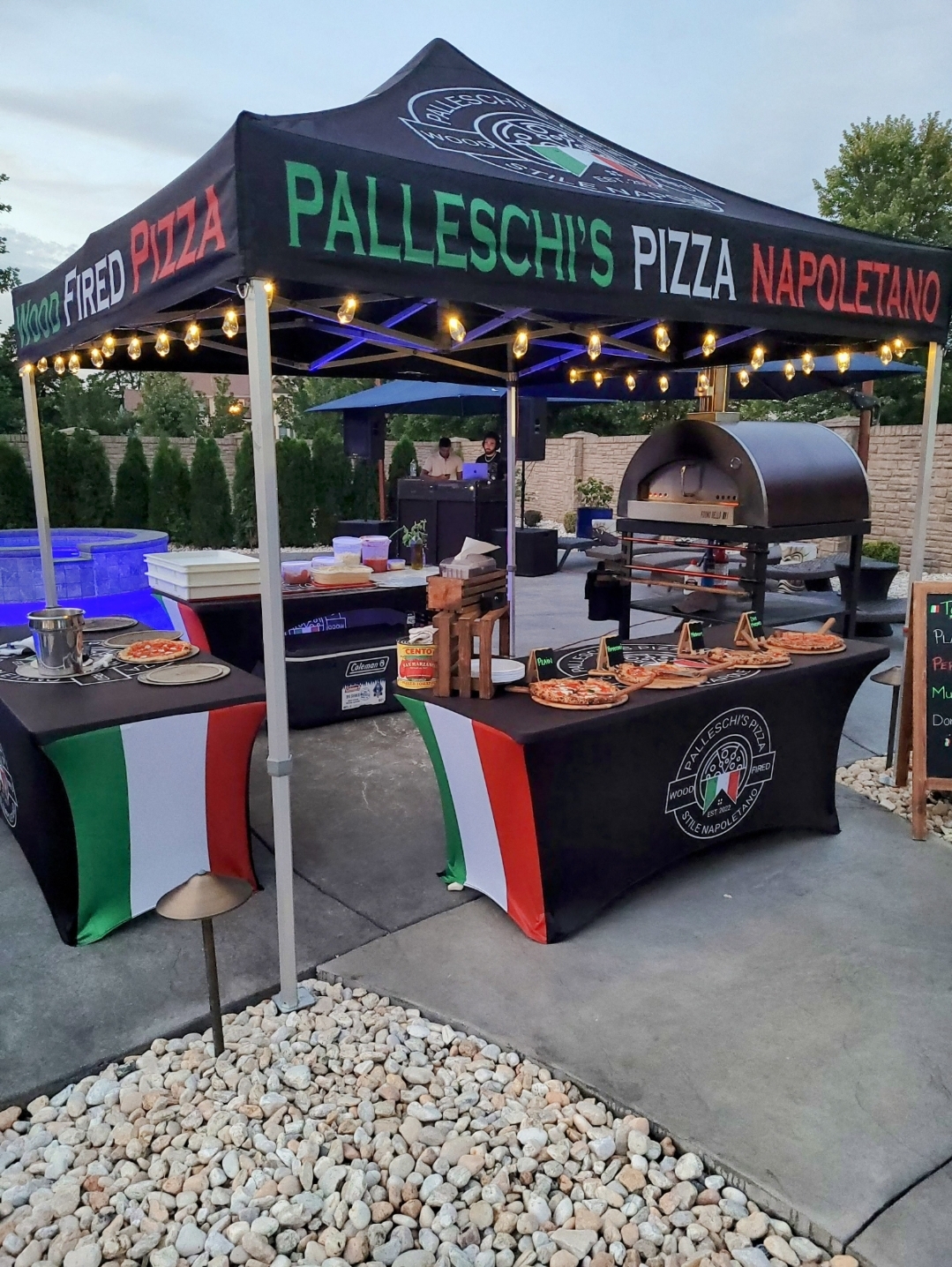 Palleschi Pizza Catering photos from spring event