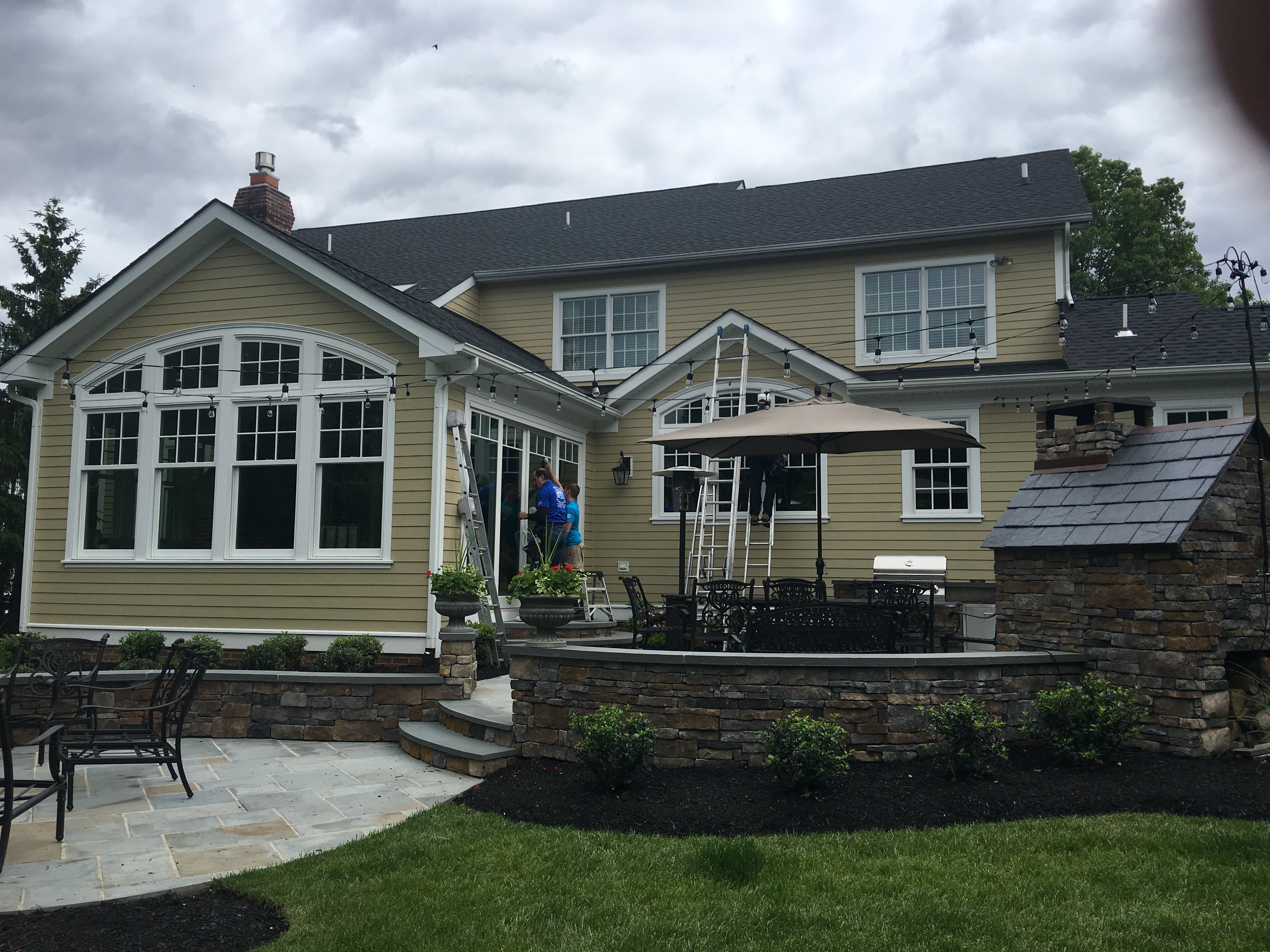 Bucks County residential window cleaning - job photo 24 in Bucks County PA