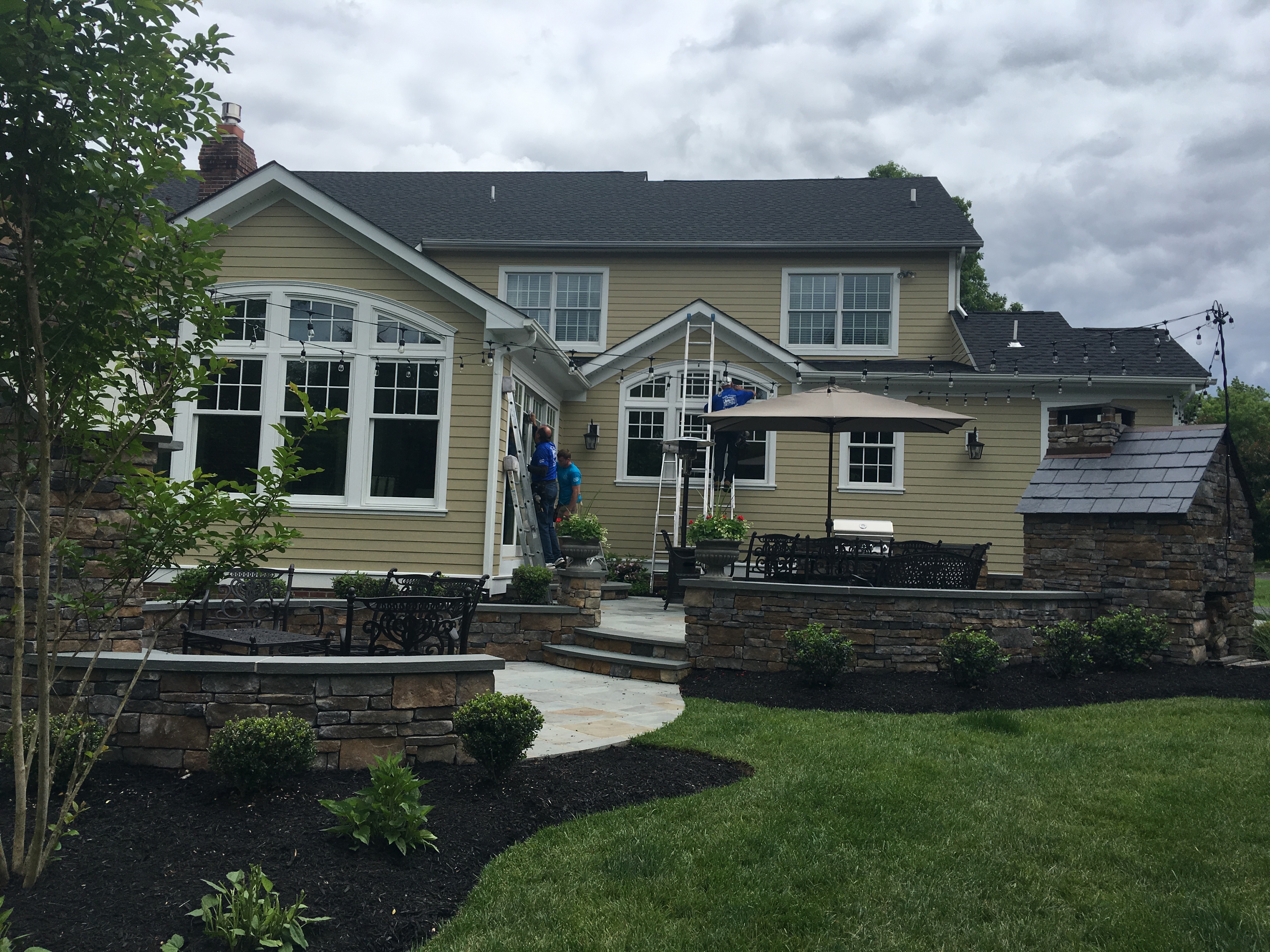 Bucks County residential window cleaning - job photo 25 in Bucks County PA