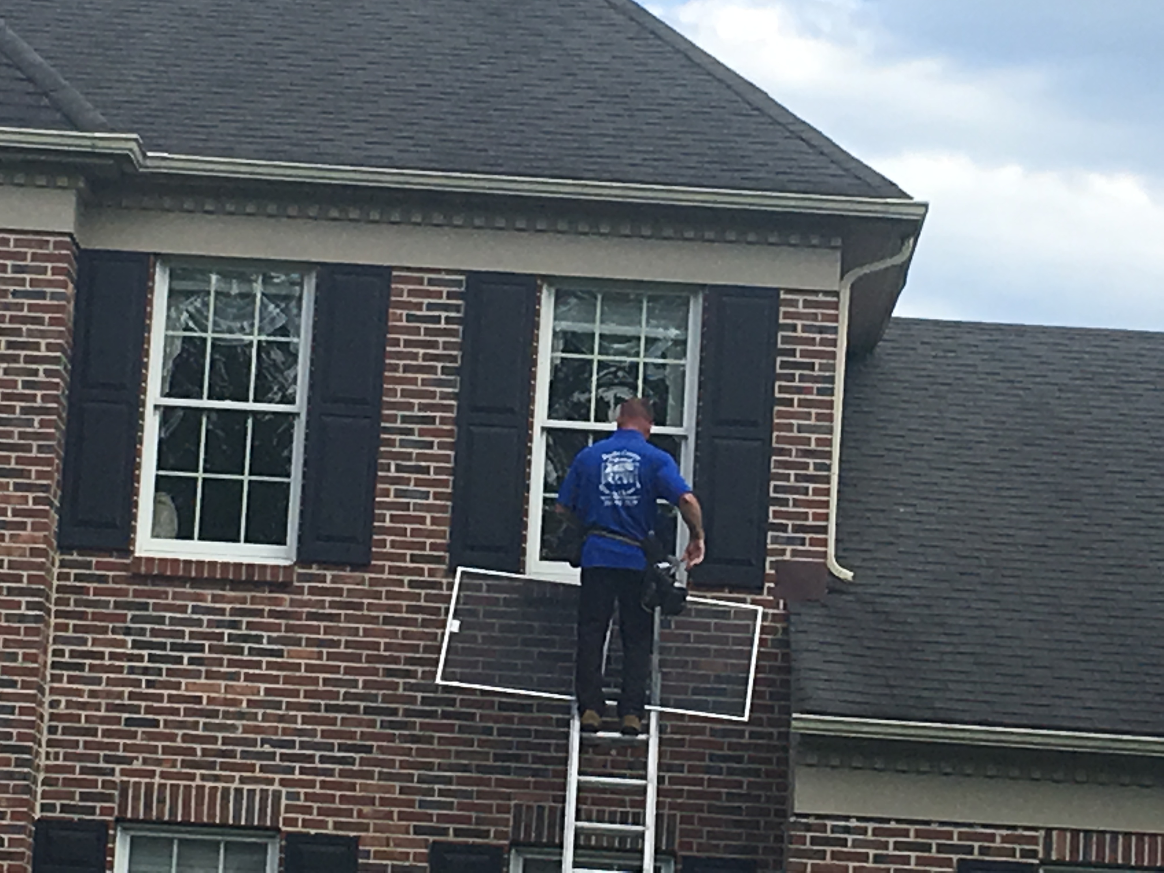 Bucks County residential window cleaning - job photo 20 in Bucks County PA
