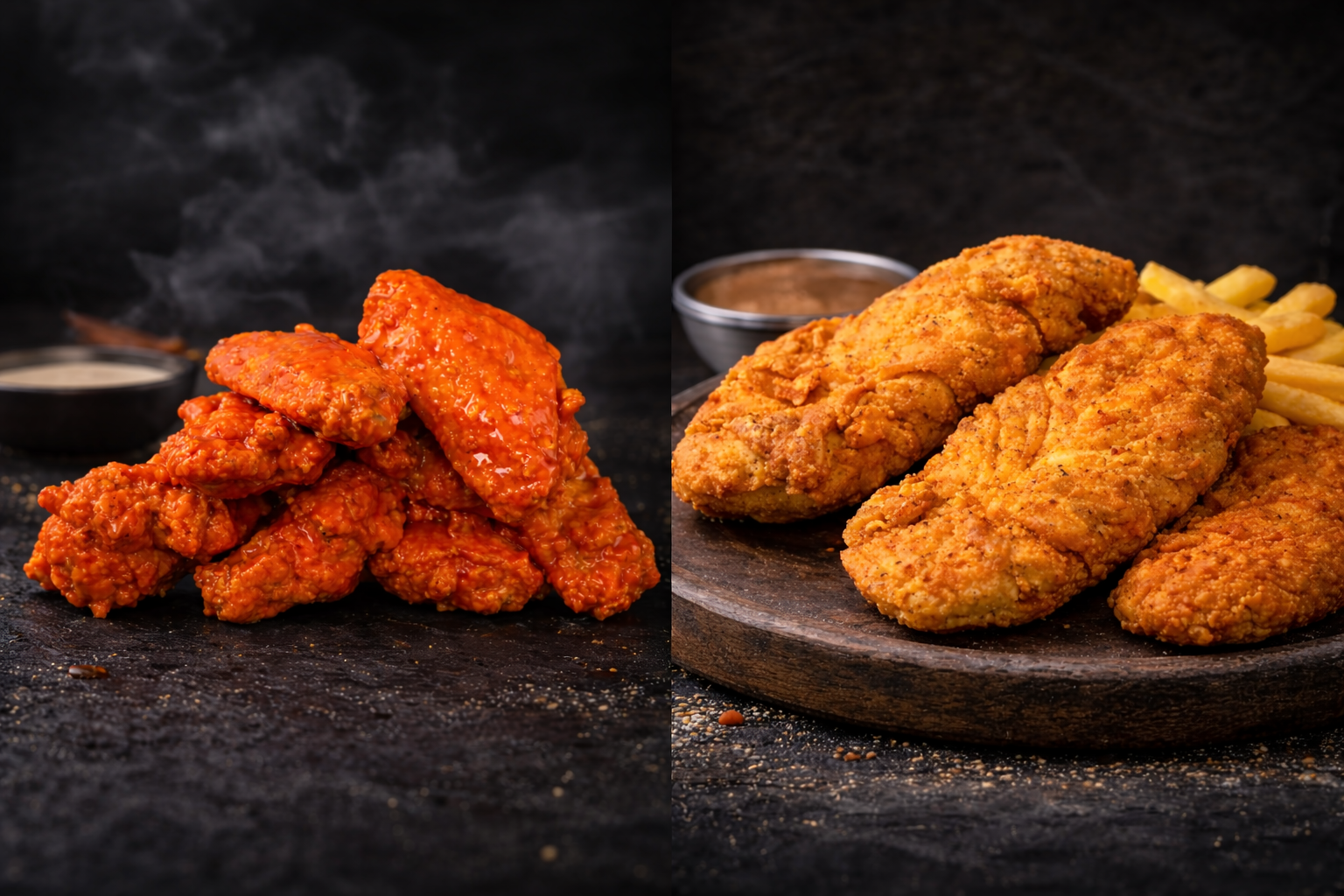 Huncho's crispy chicken wings and tenders Las Vegas pickup