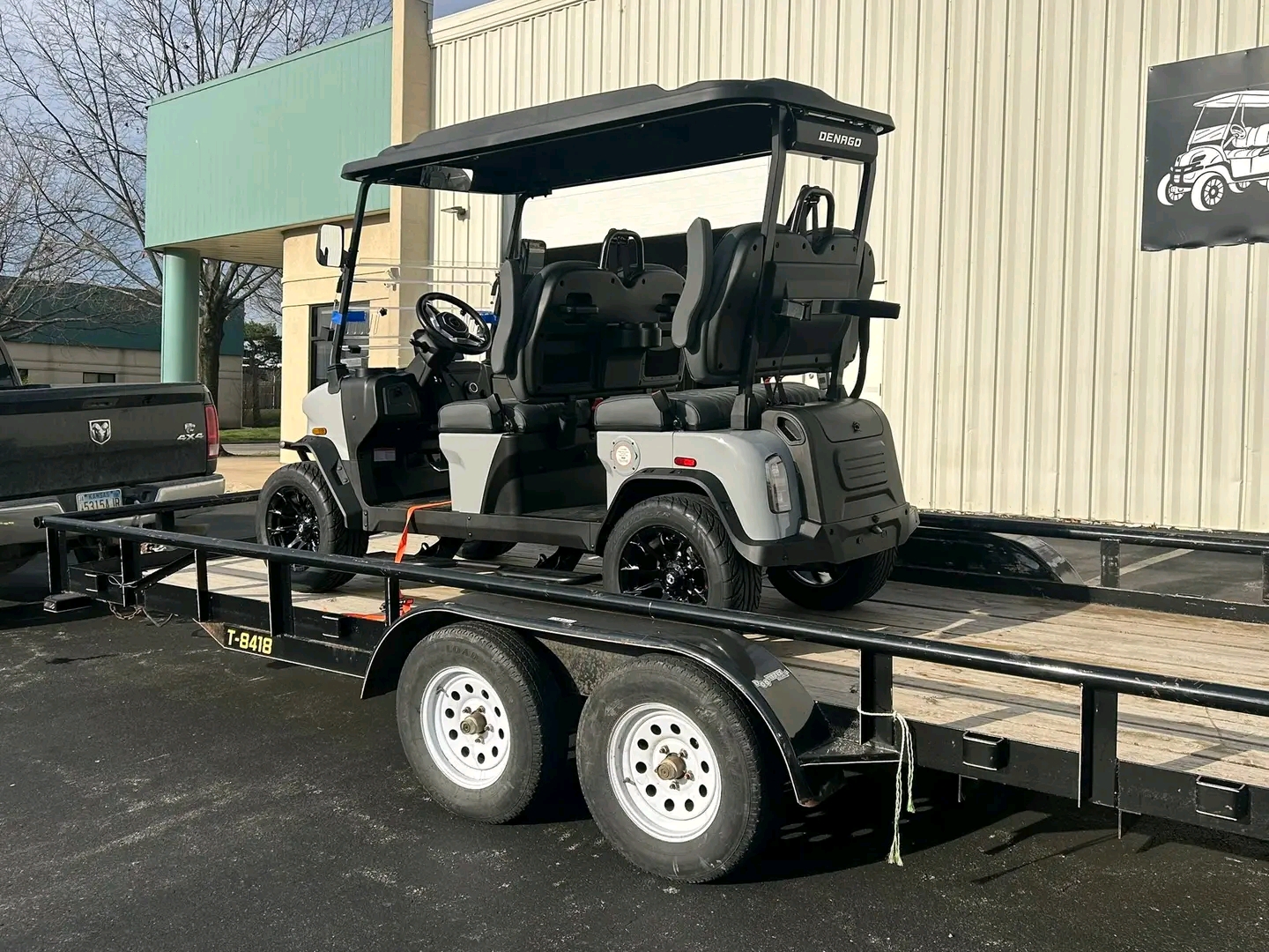 Premium custom golf cart in The Villages Florida community