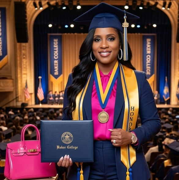 Tanya Tabron — Baker College Graduation