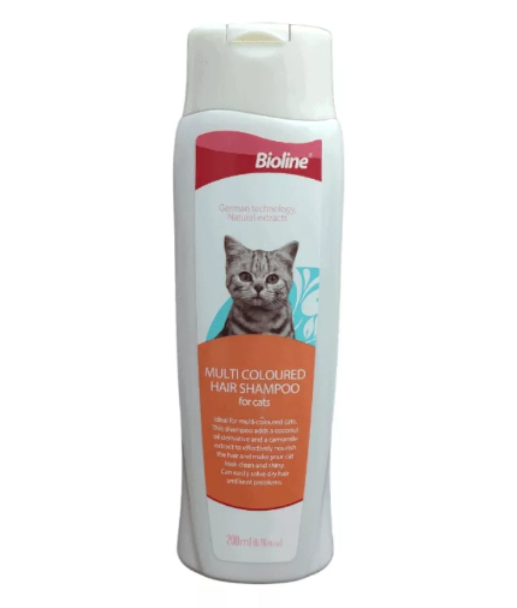 Bioline Shampoo Gatos Repelente Pulgas 200 ml