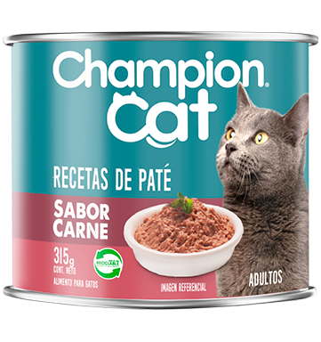 Lata de Paté Champion Cat Sabor Carne Adultos