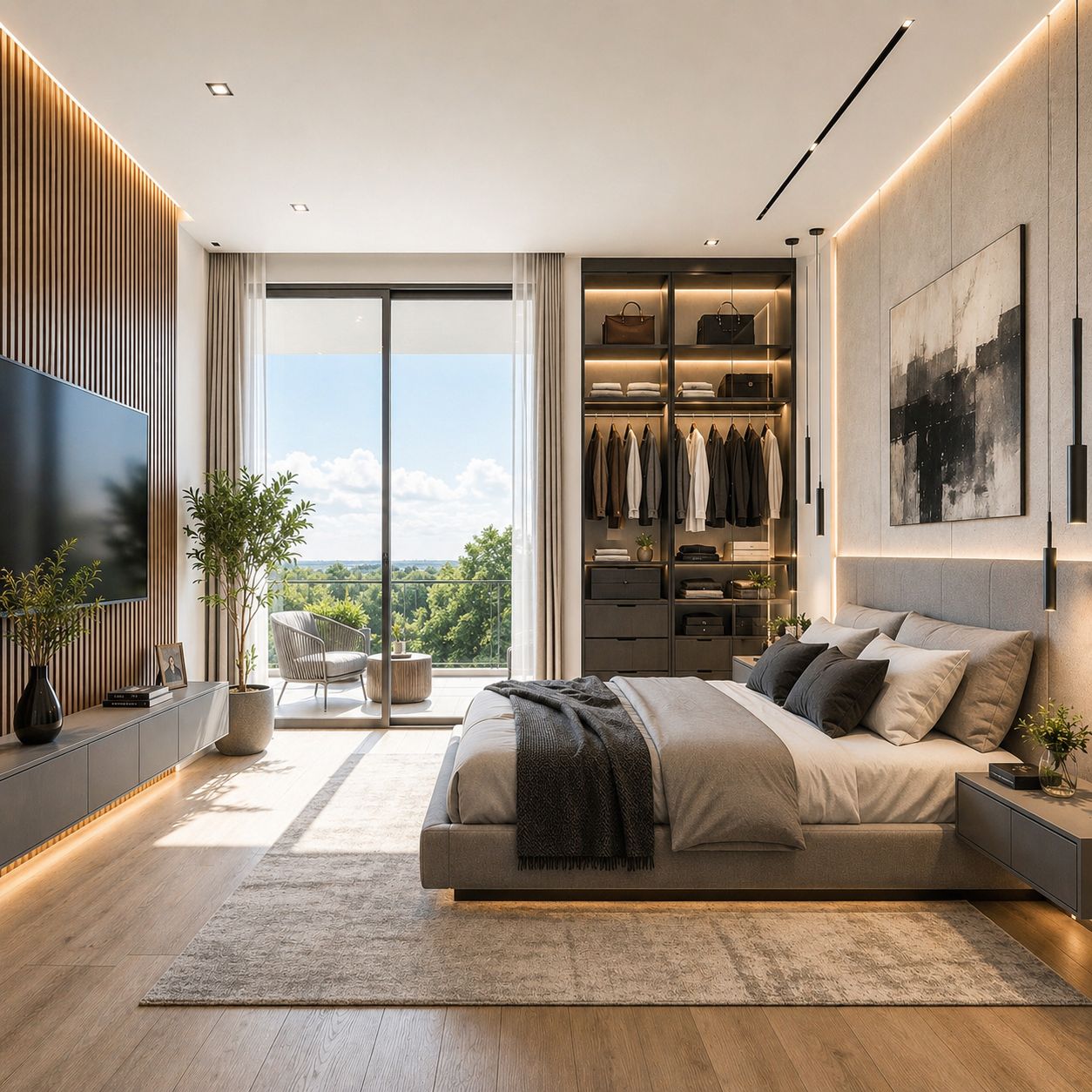 Interior de casa contemporánea