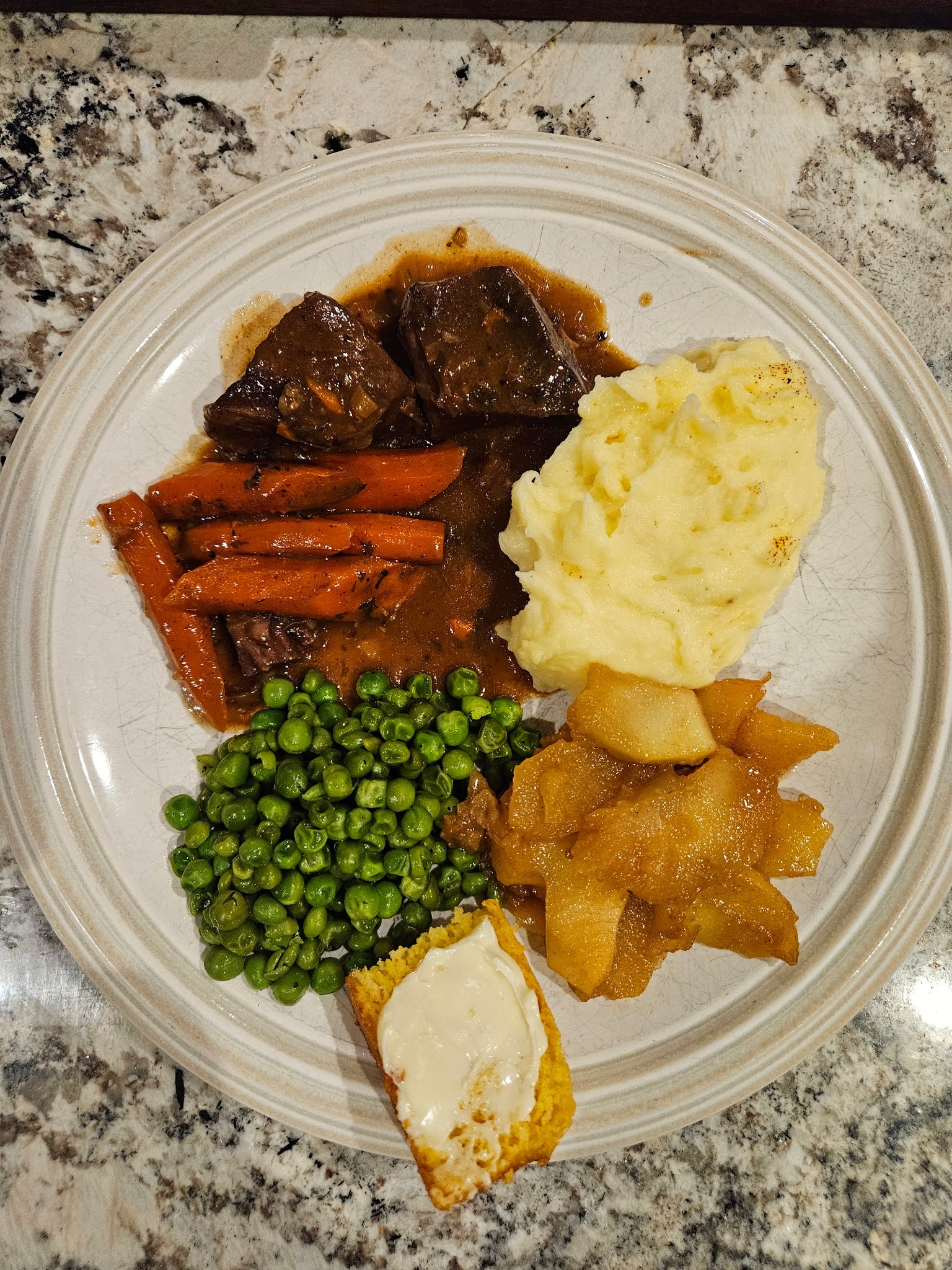 Beer Braised Pot Roast recipe by Heather at BlingKitchen — Weeknight Dinners
