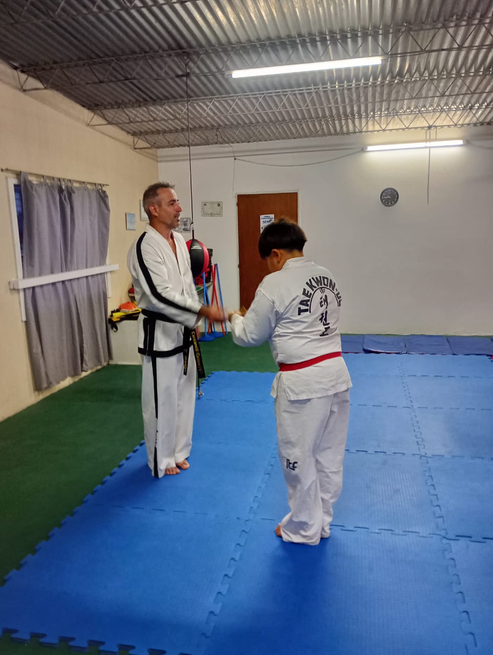 Clase en acción