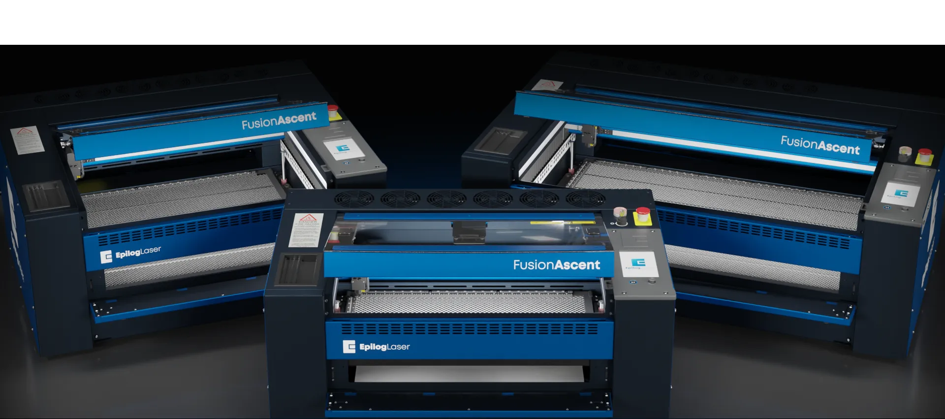 次世代レーザー彫刻機 Fusion Ascent。高速・高精度な彫刻・切断性能を実現