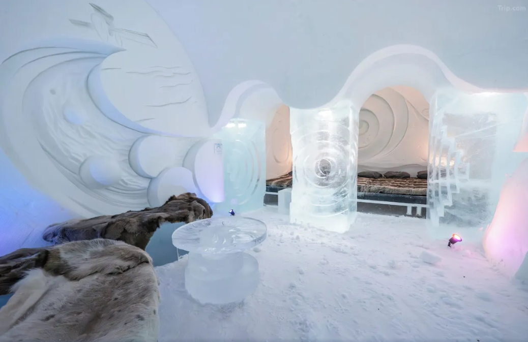 Ice Hotel Art Suite