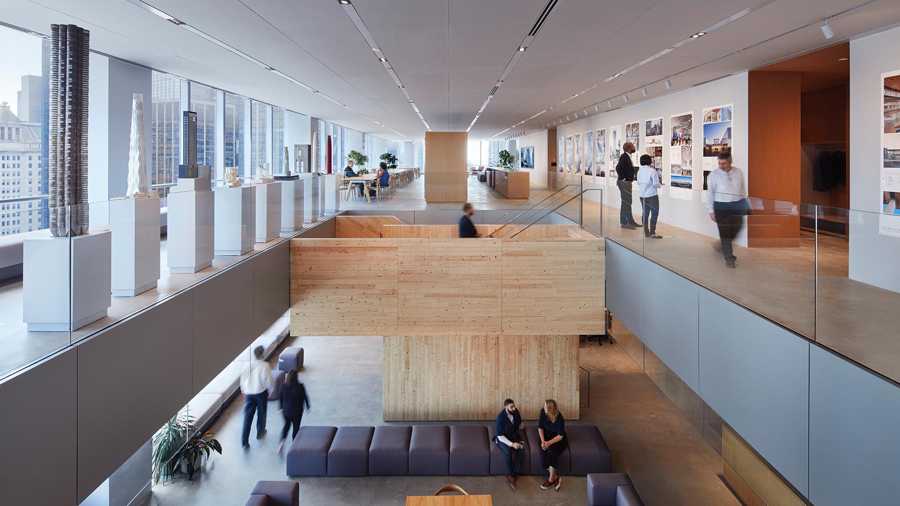 SOM New York — bespoke glass walls and metal fabrication