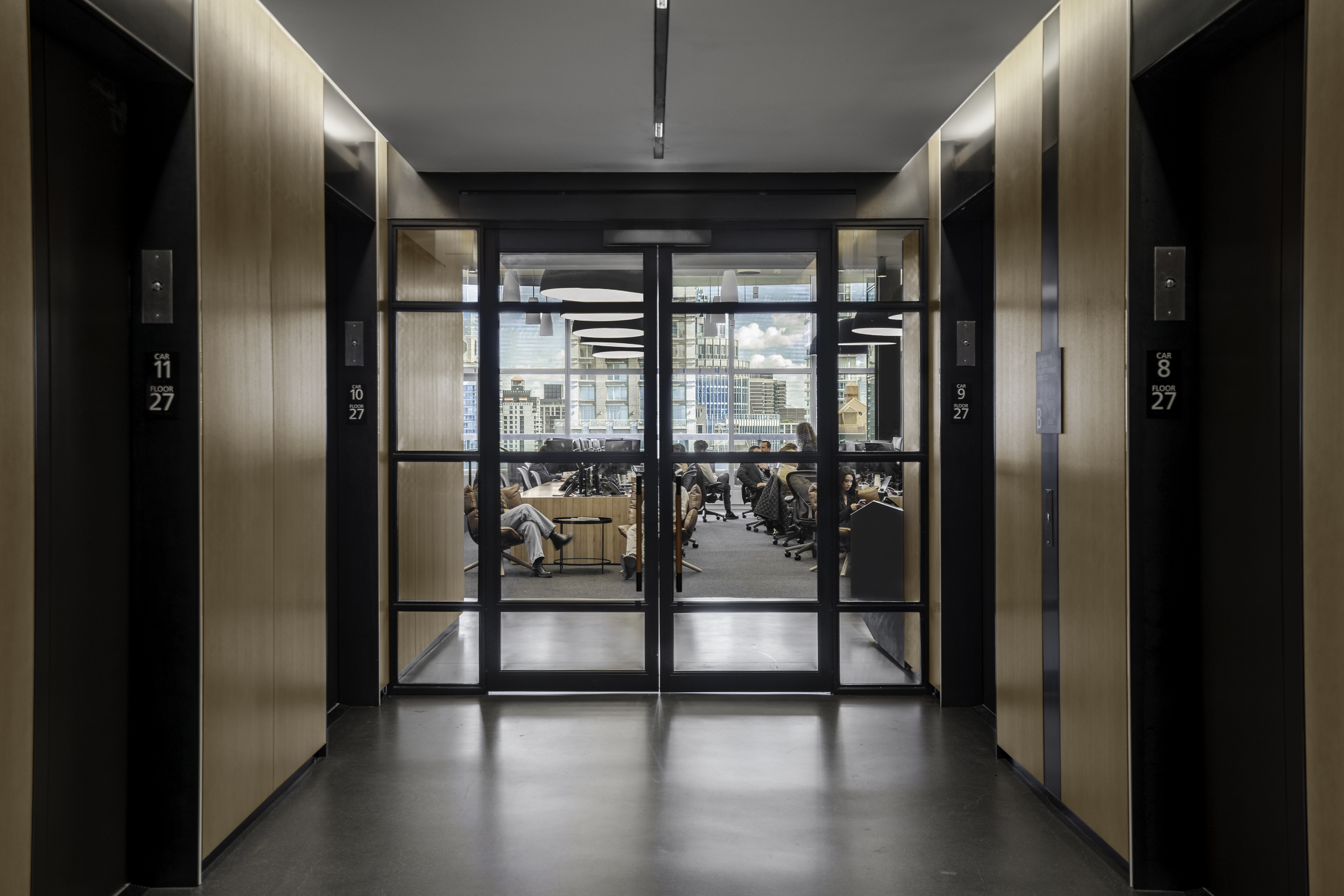 CSN — glass and metal architectural elements
