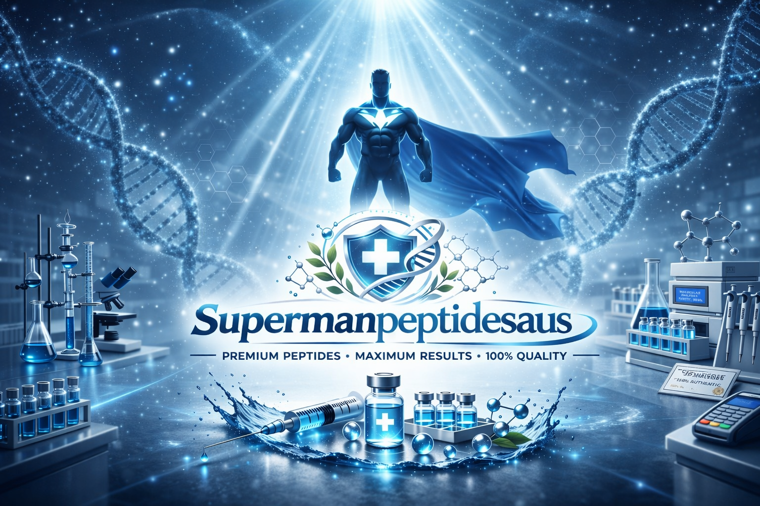 Superman Peptides — Premium Australian Pharmaceutical Peptides