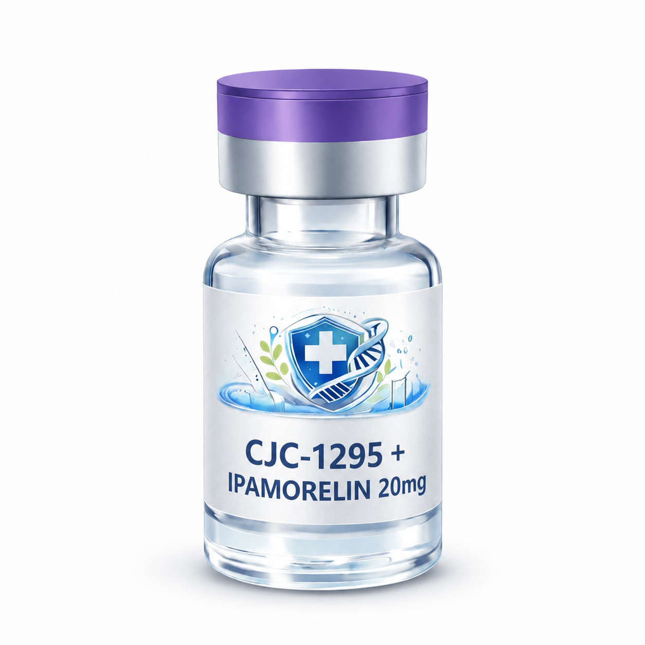CJC-1295 No DAC + Ipamorelin Blend (10mg each — 20mg Total)