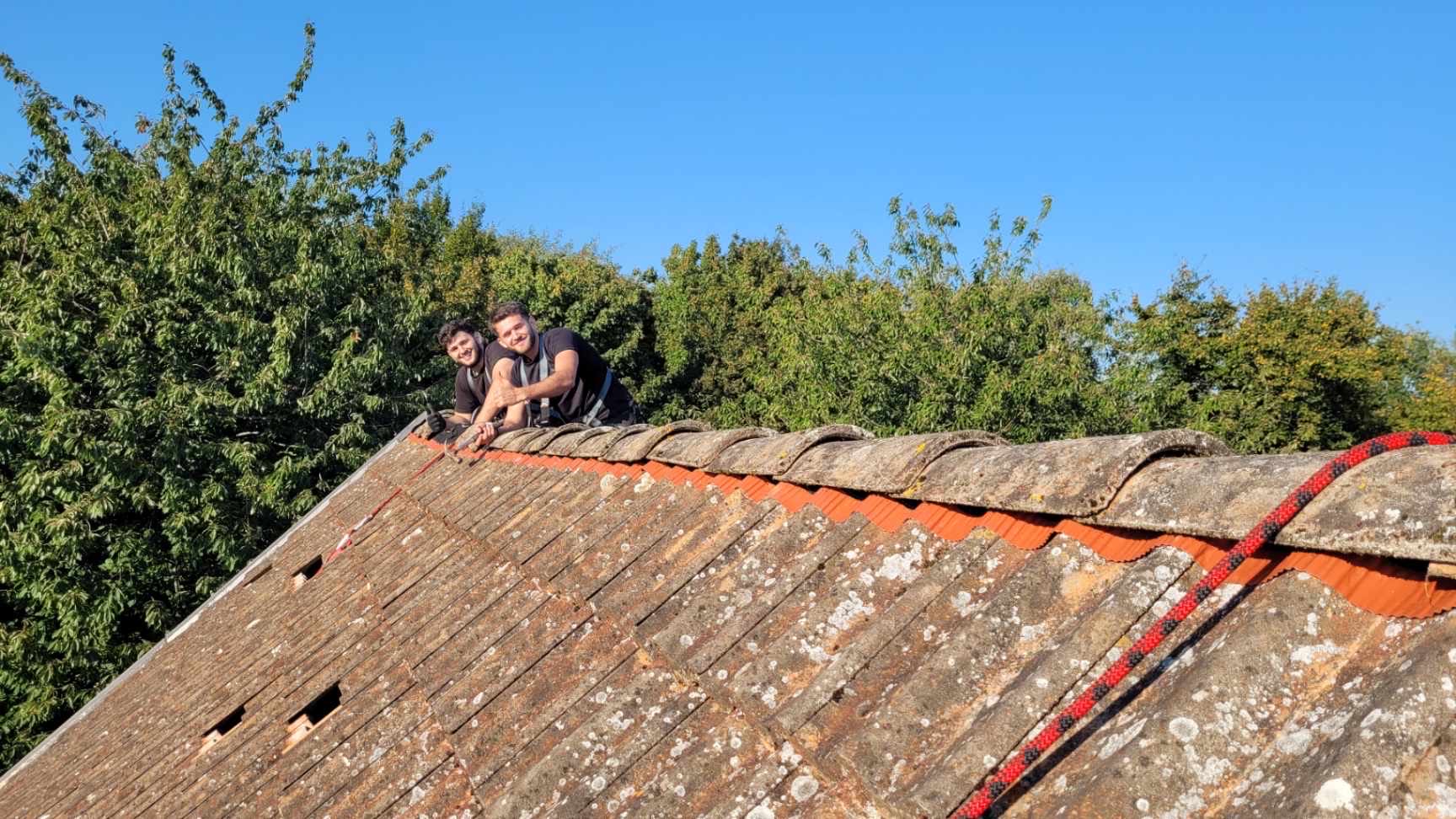 MP Tak & Fasad AB – teamet i arbete