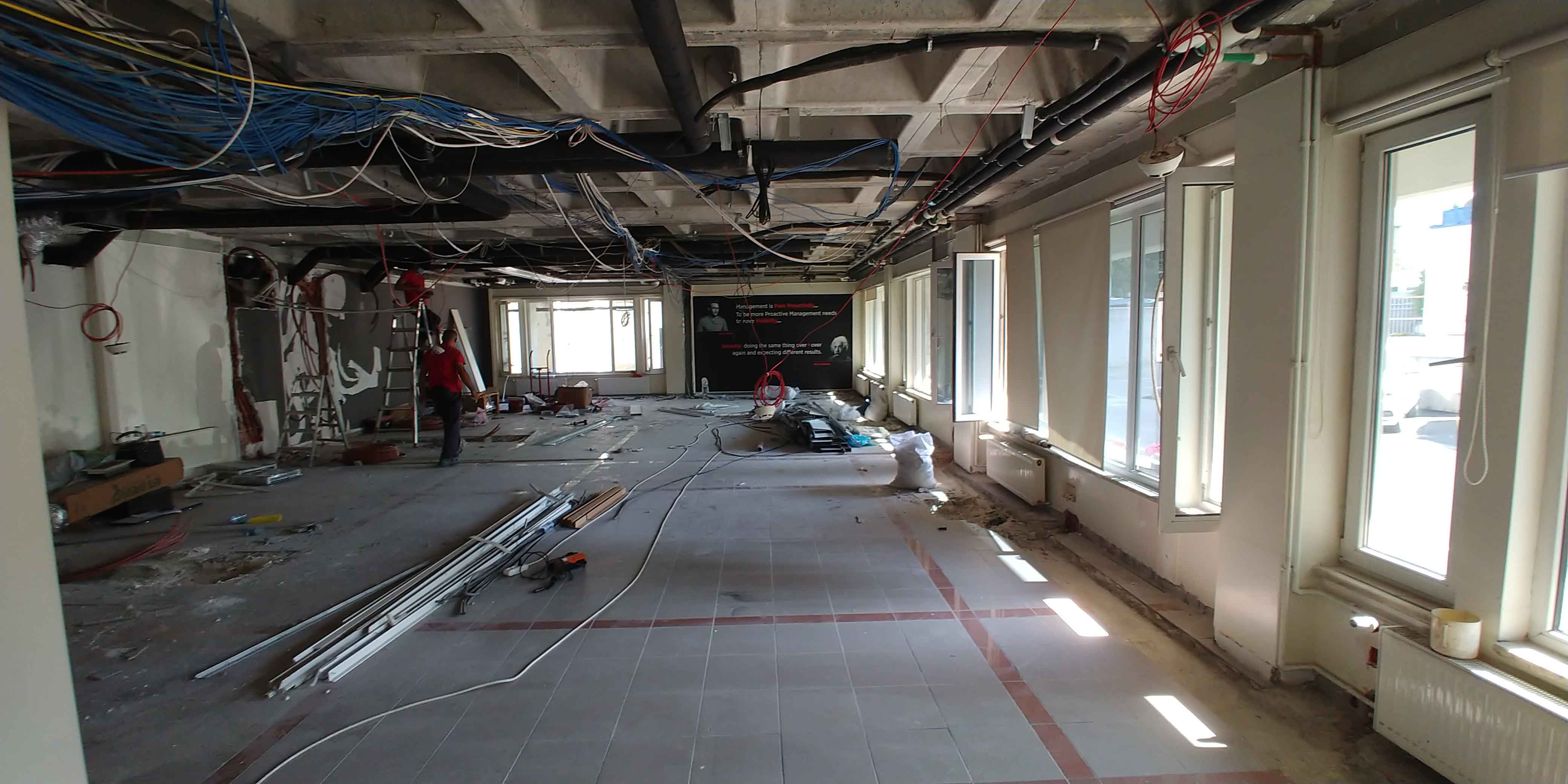 1. Kat Alt Yapı (Genel Ofis)